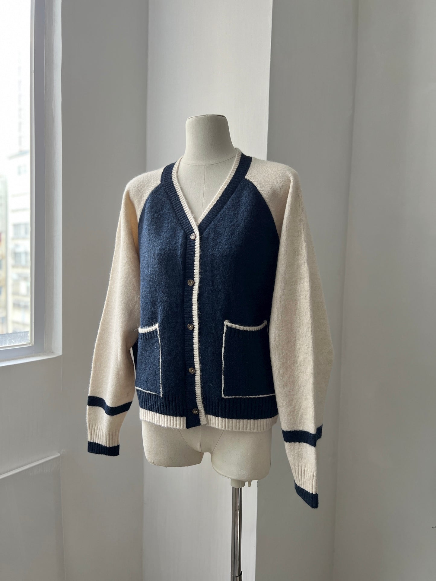 Sold out ✖️9月PO No21 Nerdy aesthetic cardigan