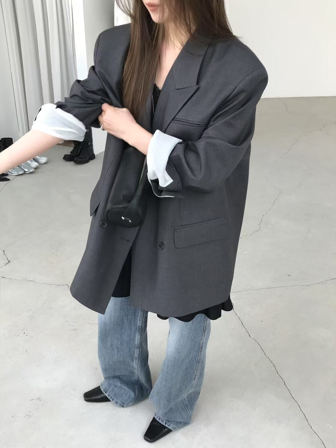 3 PO高質款｜0325045 Boxy fit 西裝外套