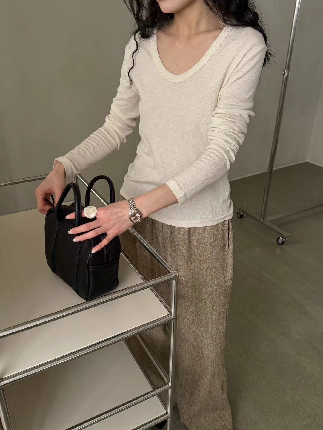 2PO 自留款 |  BAG005 Tofu leather bag