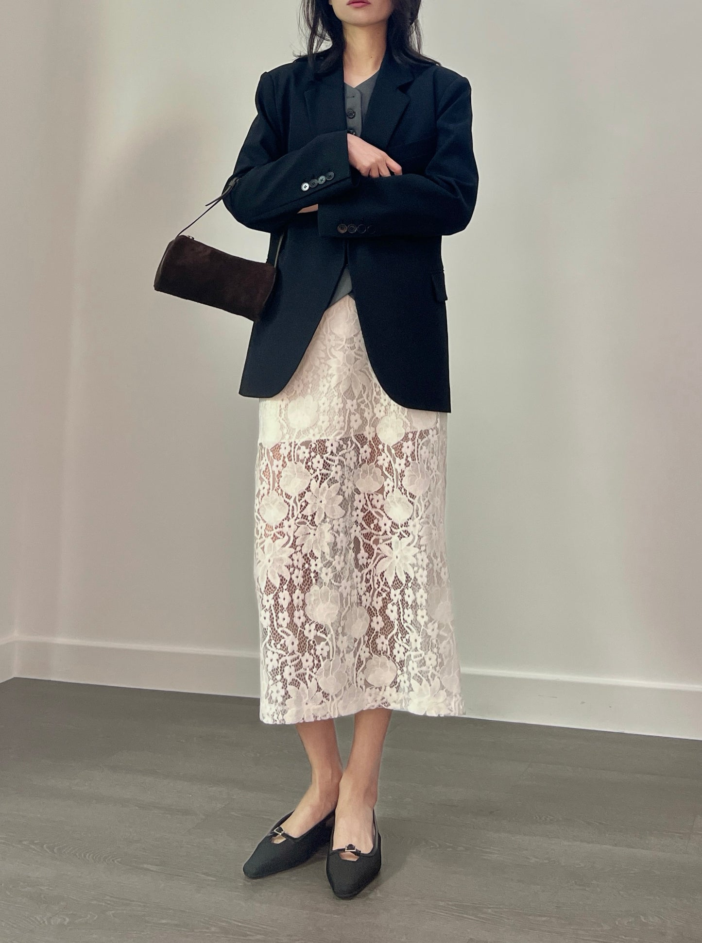 Sold out 24 Spring  Trend | 側扣修身西裝外套