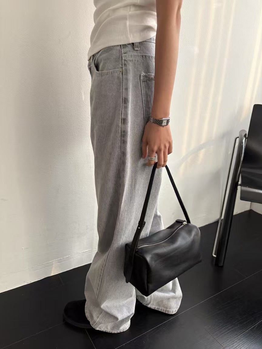 4PO|  BAG007   leather Pillow bag