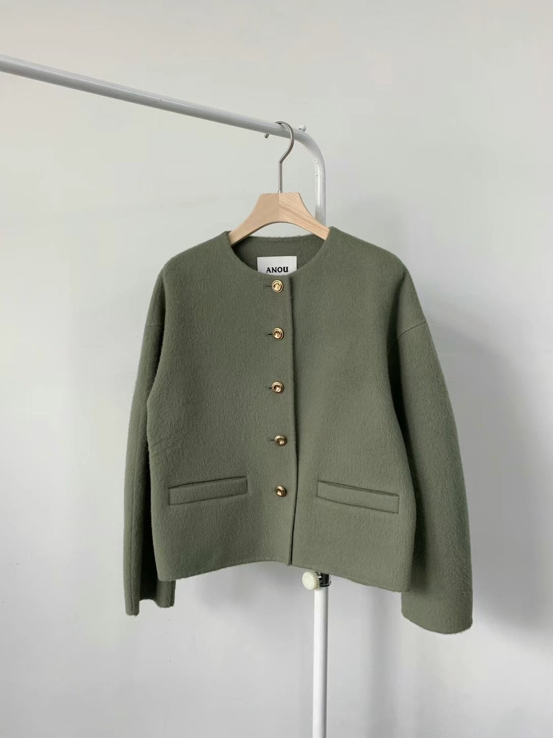 Sold out ✖️9月PO No.2 Handmade 羊絨外套