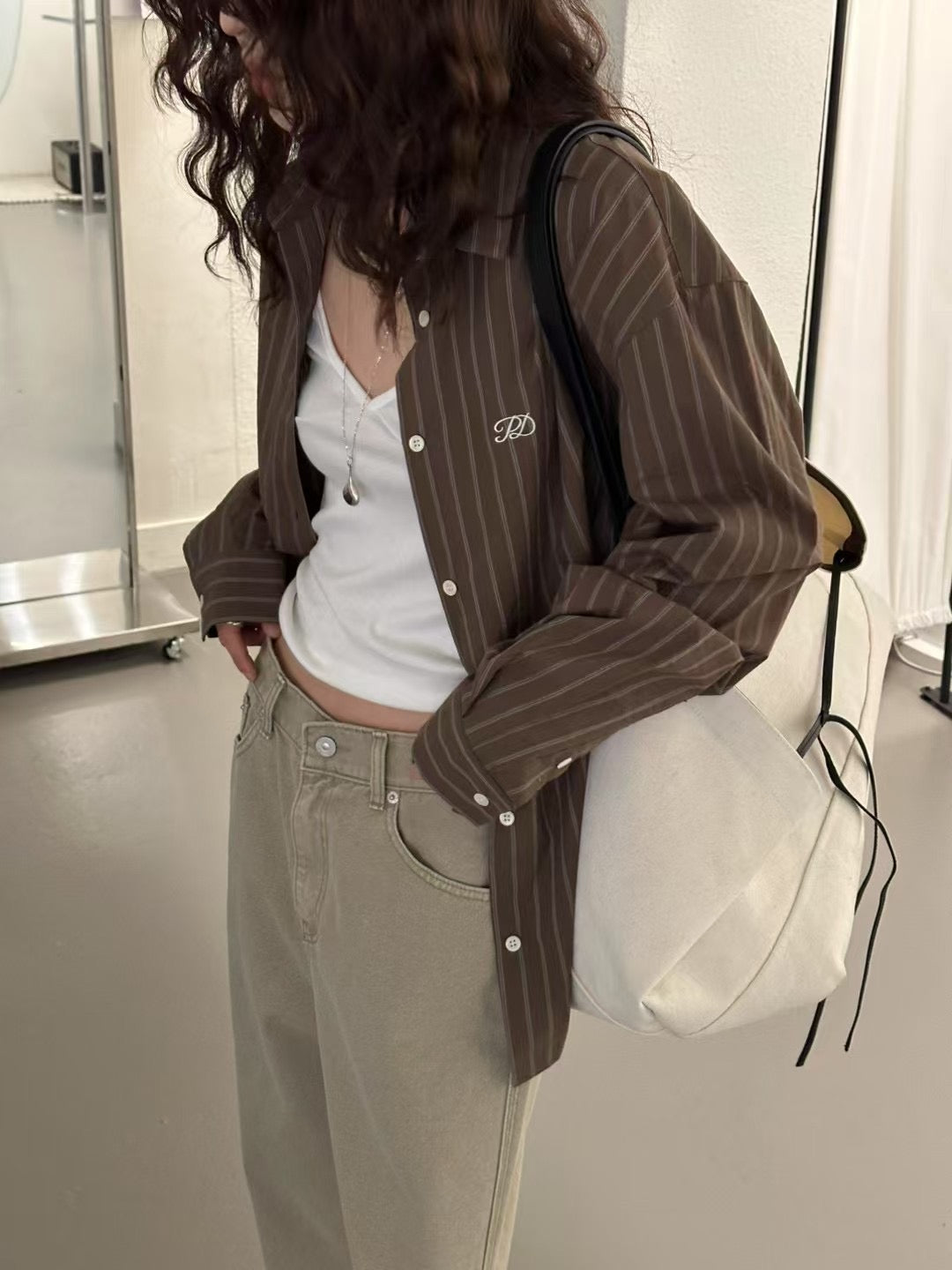 4 PO｜BAG008   Sailboat oversized tote bag