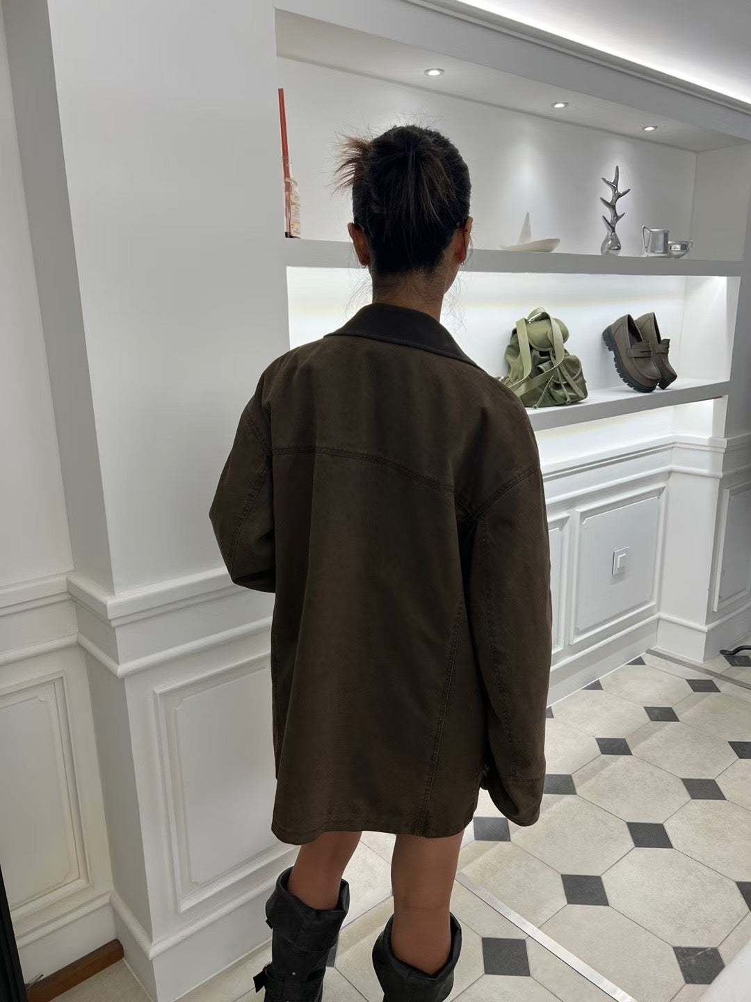 9PO 私心款 | 08250160 粉紅Parka jacket