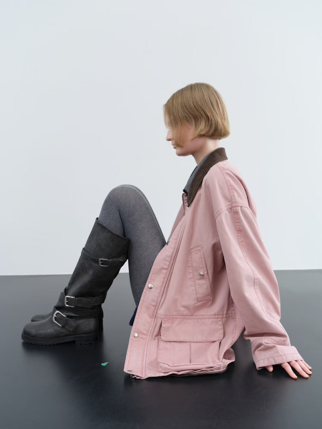9PO 私心款 | 08250160 粉紅Parka jacket