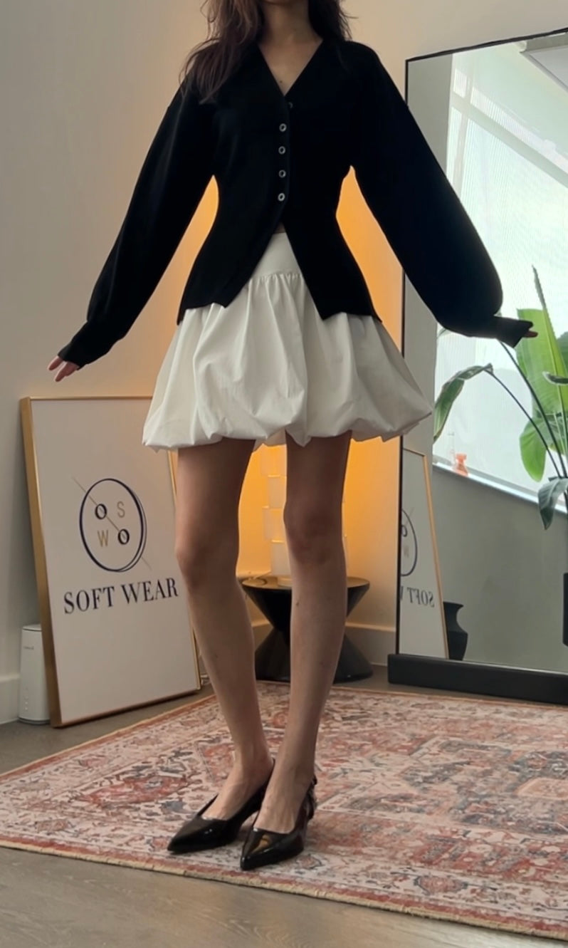 9PO |0924059 Mini balloon skirt