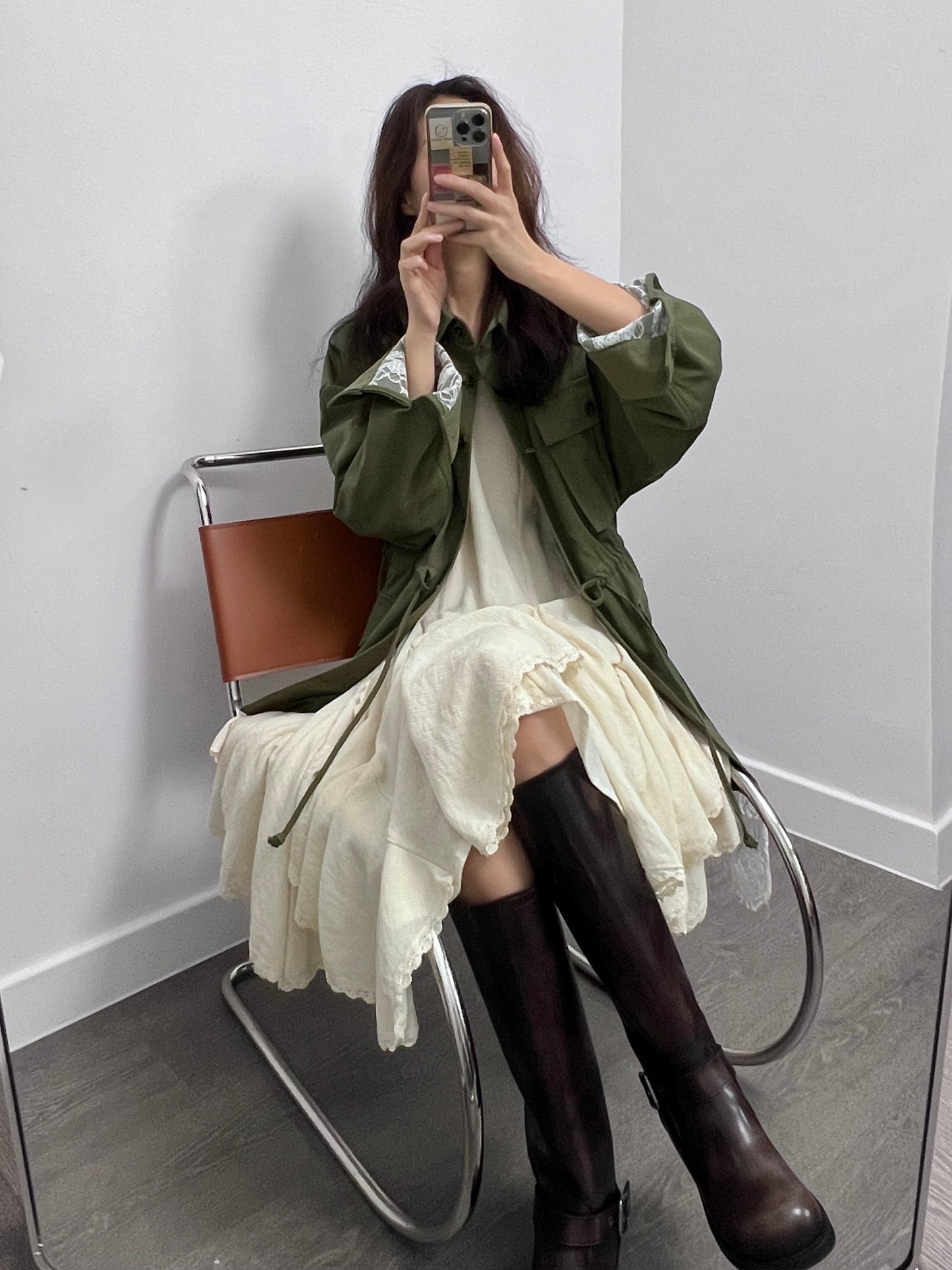 11 PO 大熱流行款| 1124101 Ruffled dress