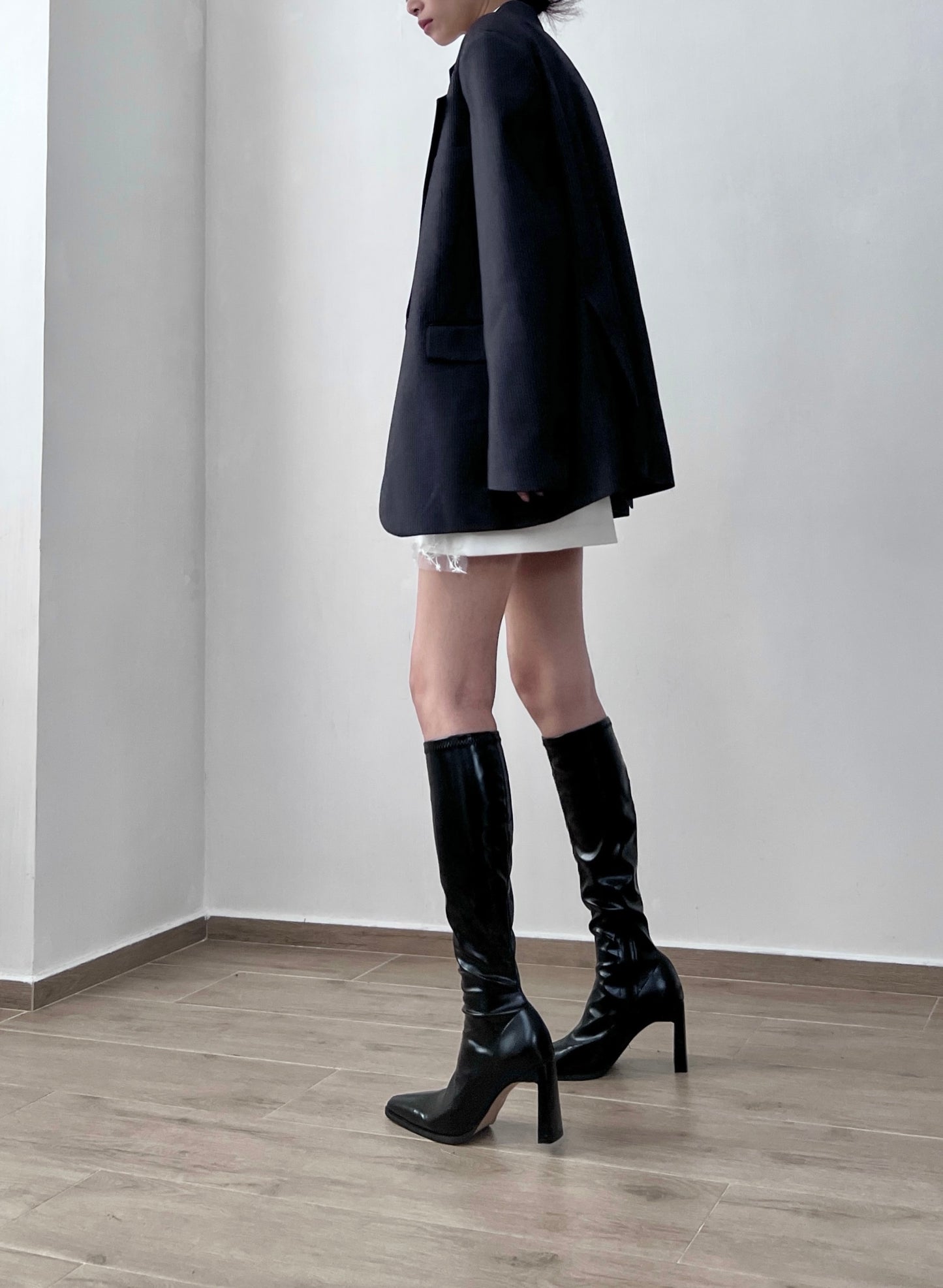 Sold out 立秋PO No.23 歐美街拍大熱 Boxy fit oversized blazer