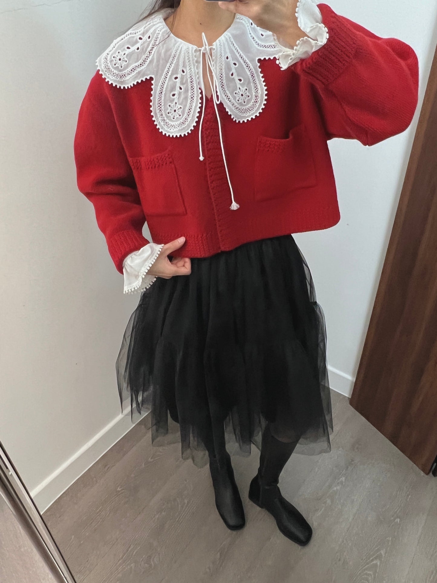 2PO 自留款|  0225016 TuTu midi skirt