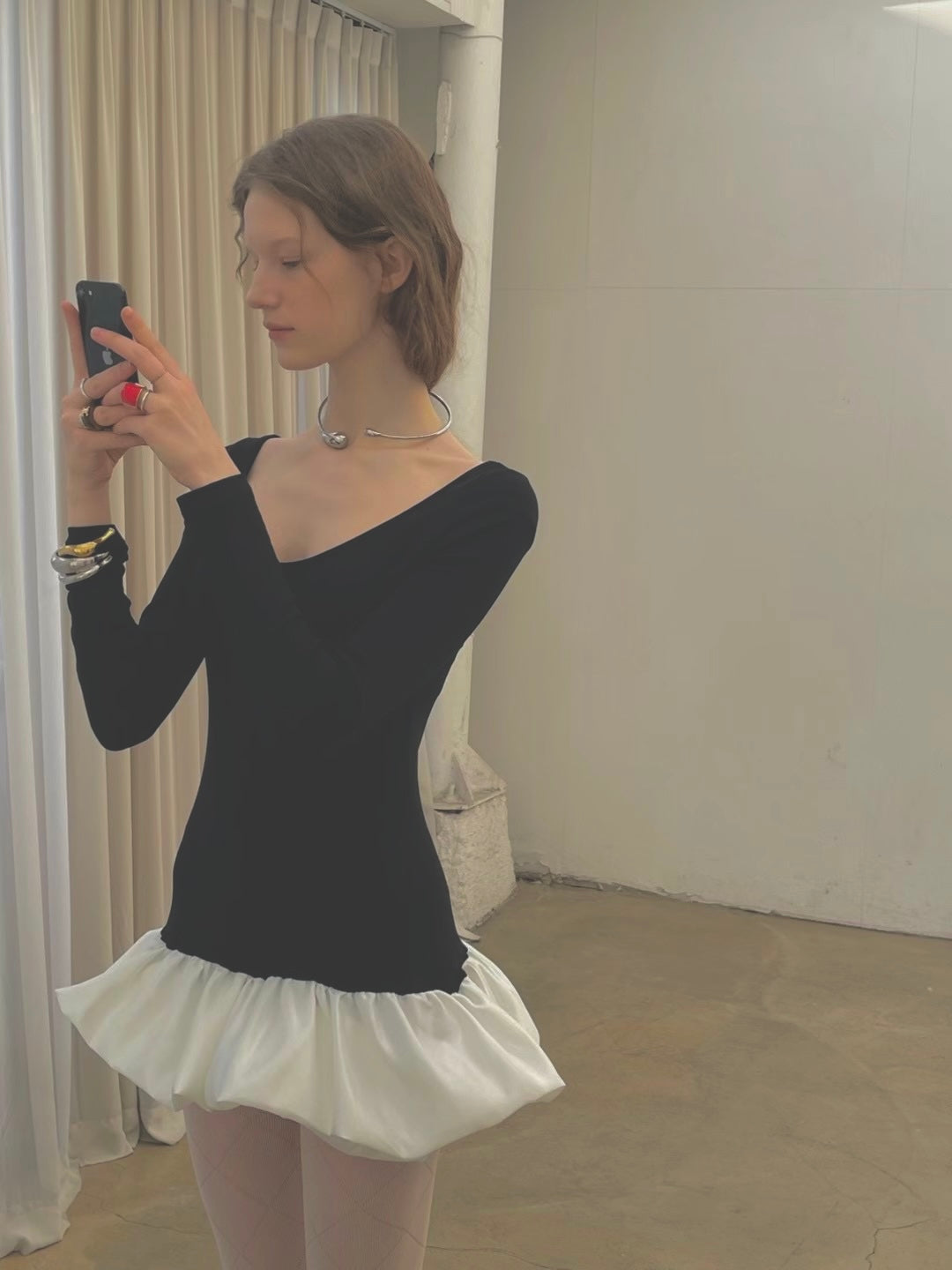 2PO 流行款|  0225027 mini balloon dress