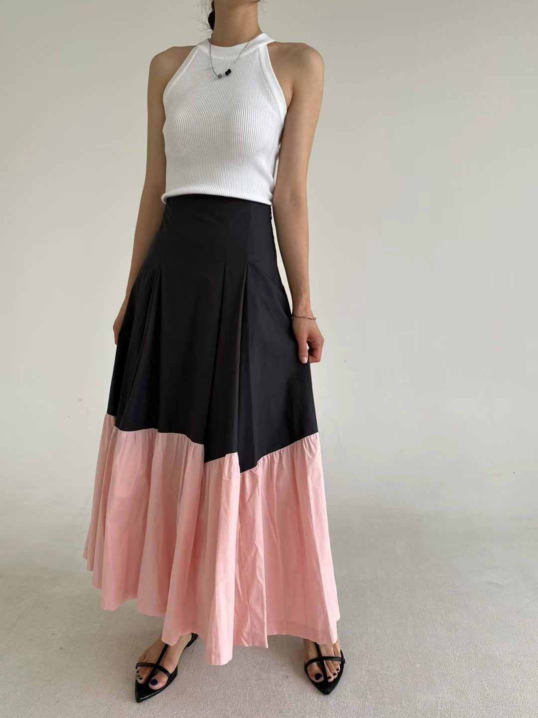 Sold out SoftAttire| 6PO No.9 Cora midi skirt