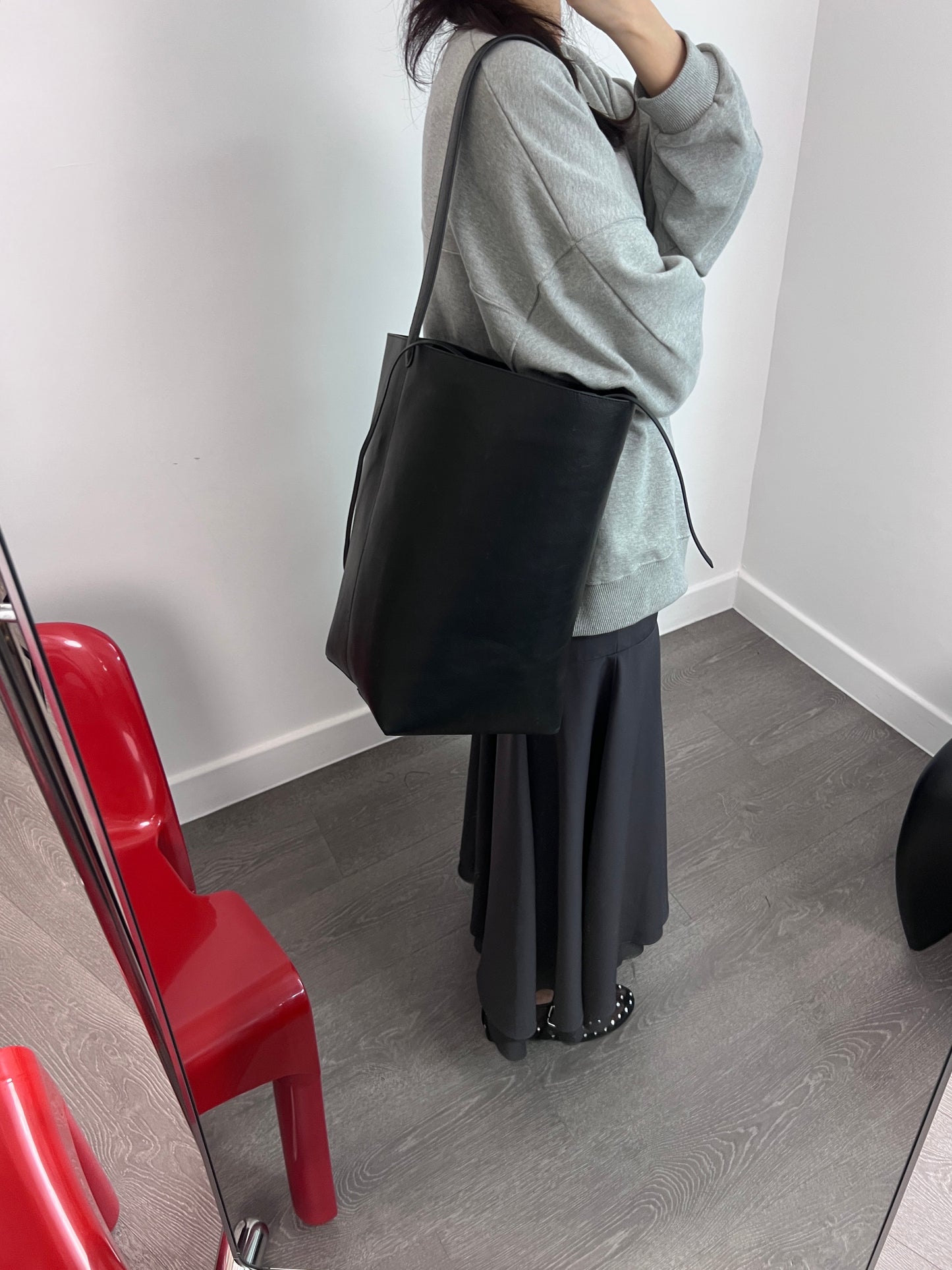 3PO|  BAG006  leather bucket bag