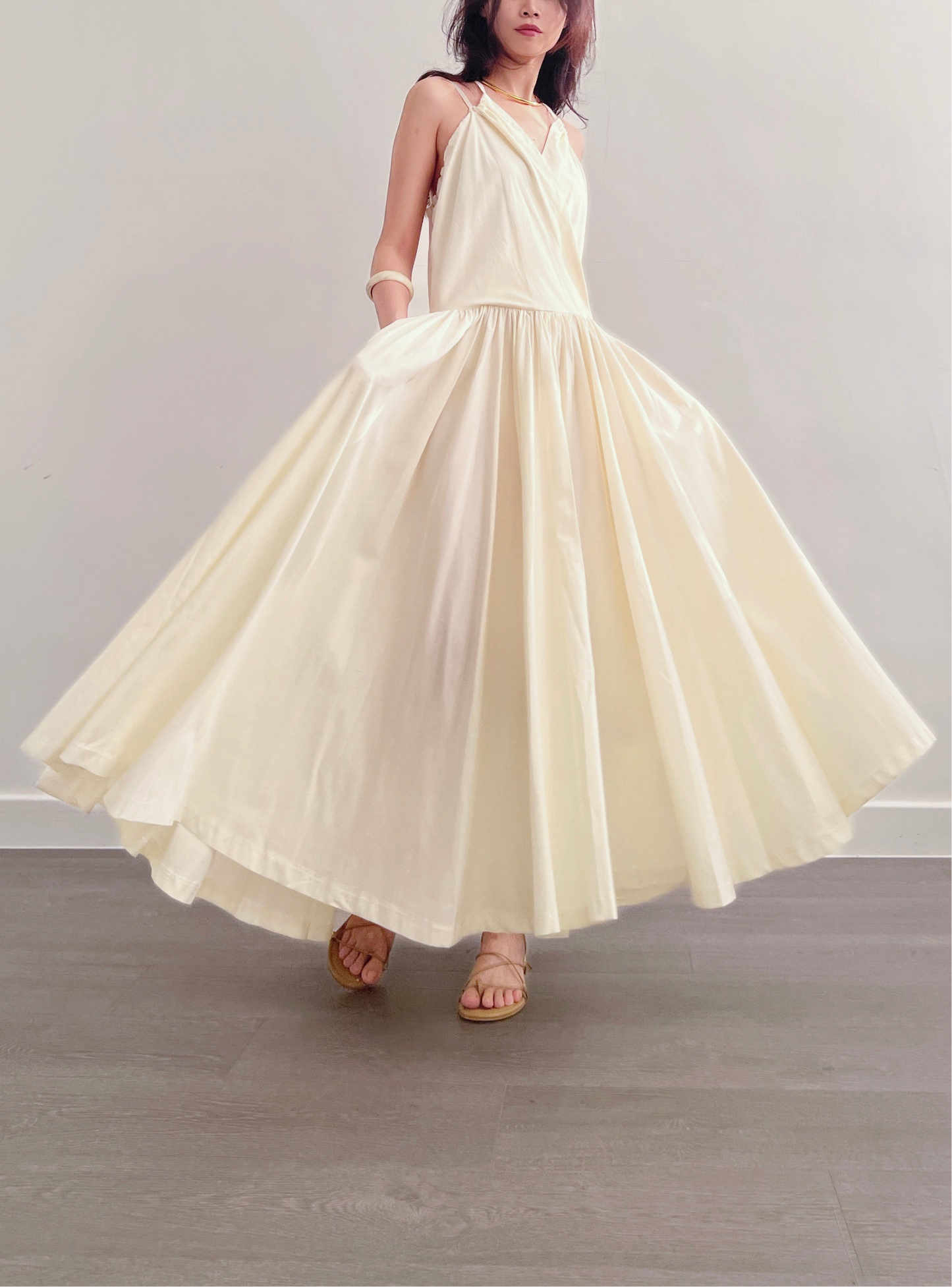 7PO 高質款 | 07250133 超大裙擺maxi dress