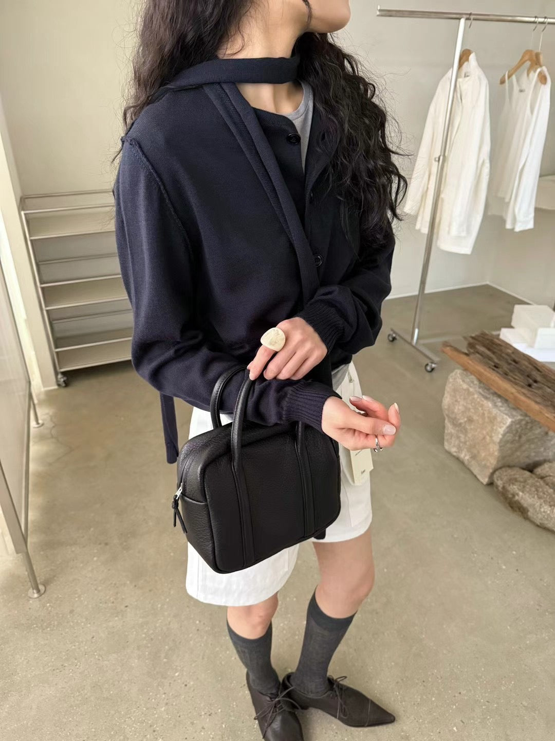 2PO 自留款 |  BAG005 Tofu leather bag
