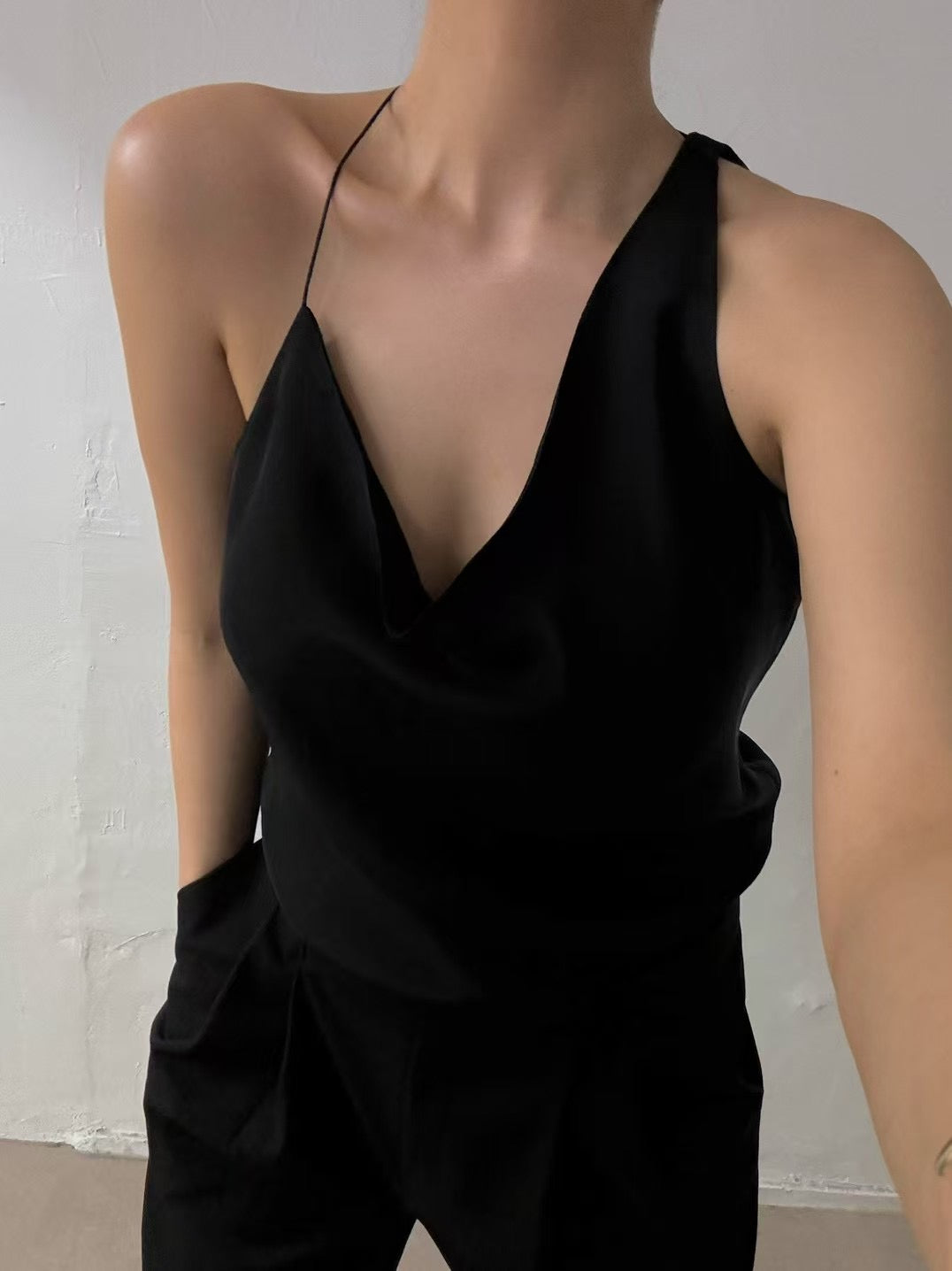 6PO Classy outfit｜06250112 Satin camisole