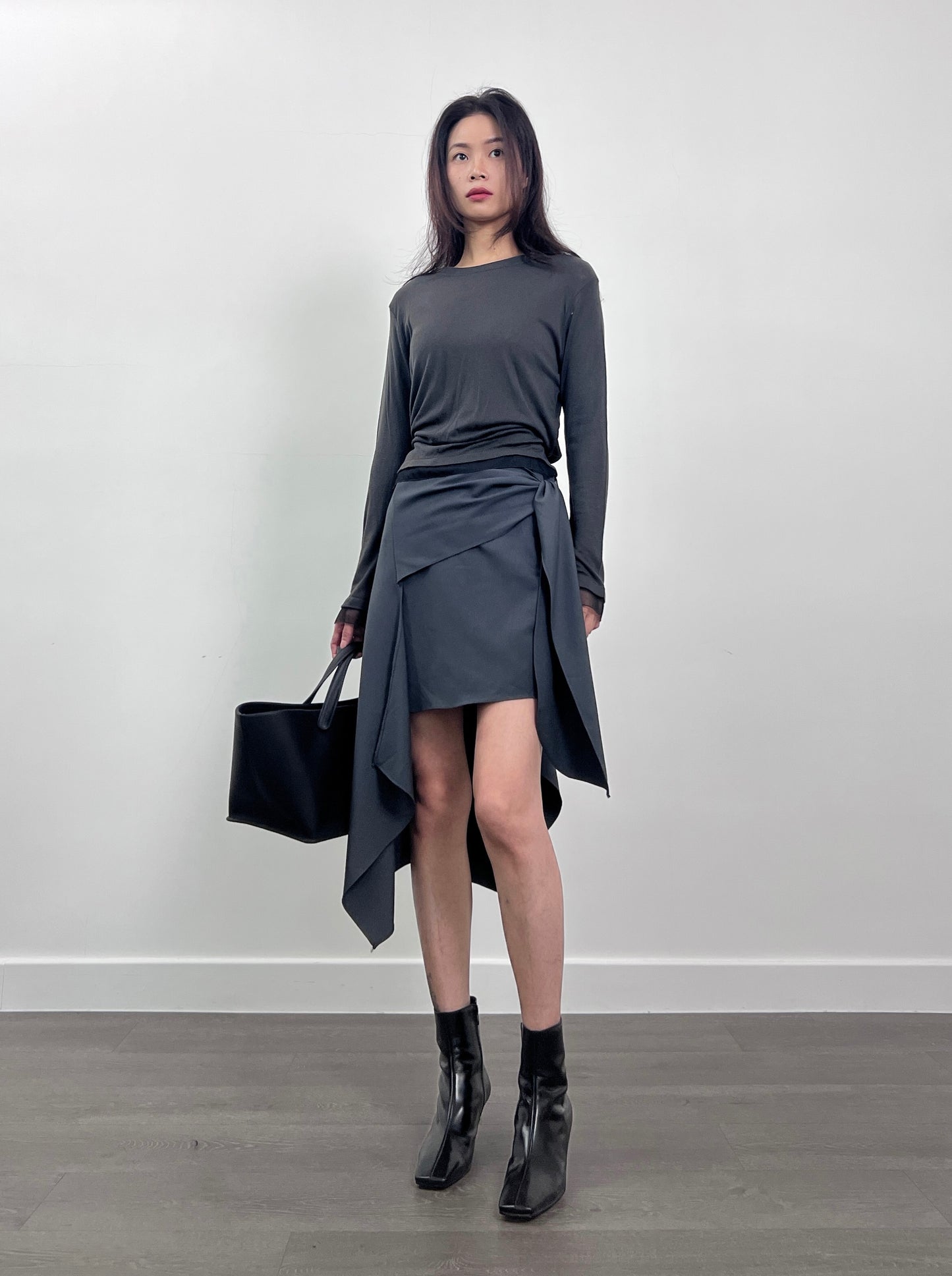 12PO 推薦款| 1224131 Tie waist Skirt