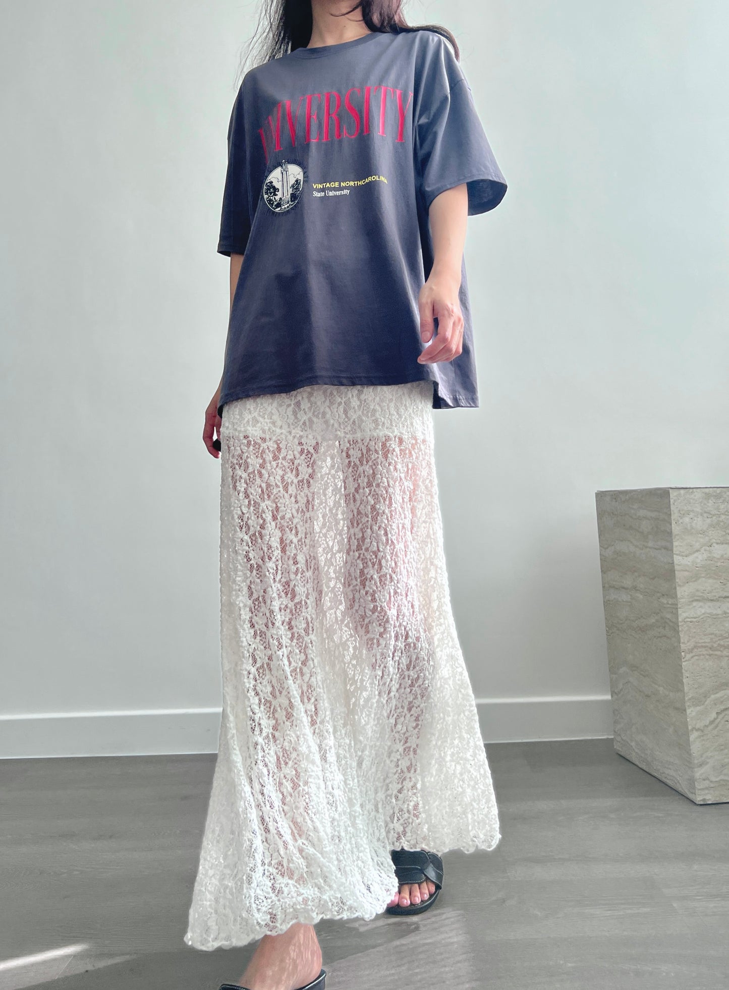 7PO 自留款| No.11 Selena lace maxi skirt