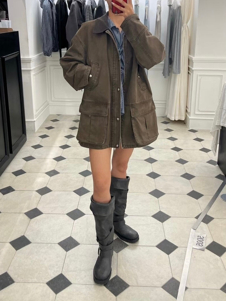 9PO 私心款 | 08250160 粉紅Parka jacket