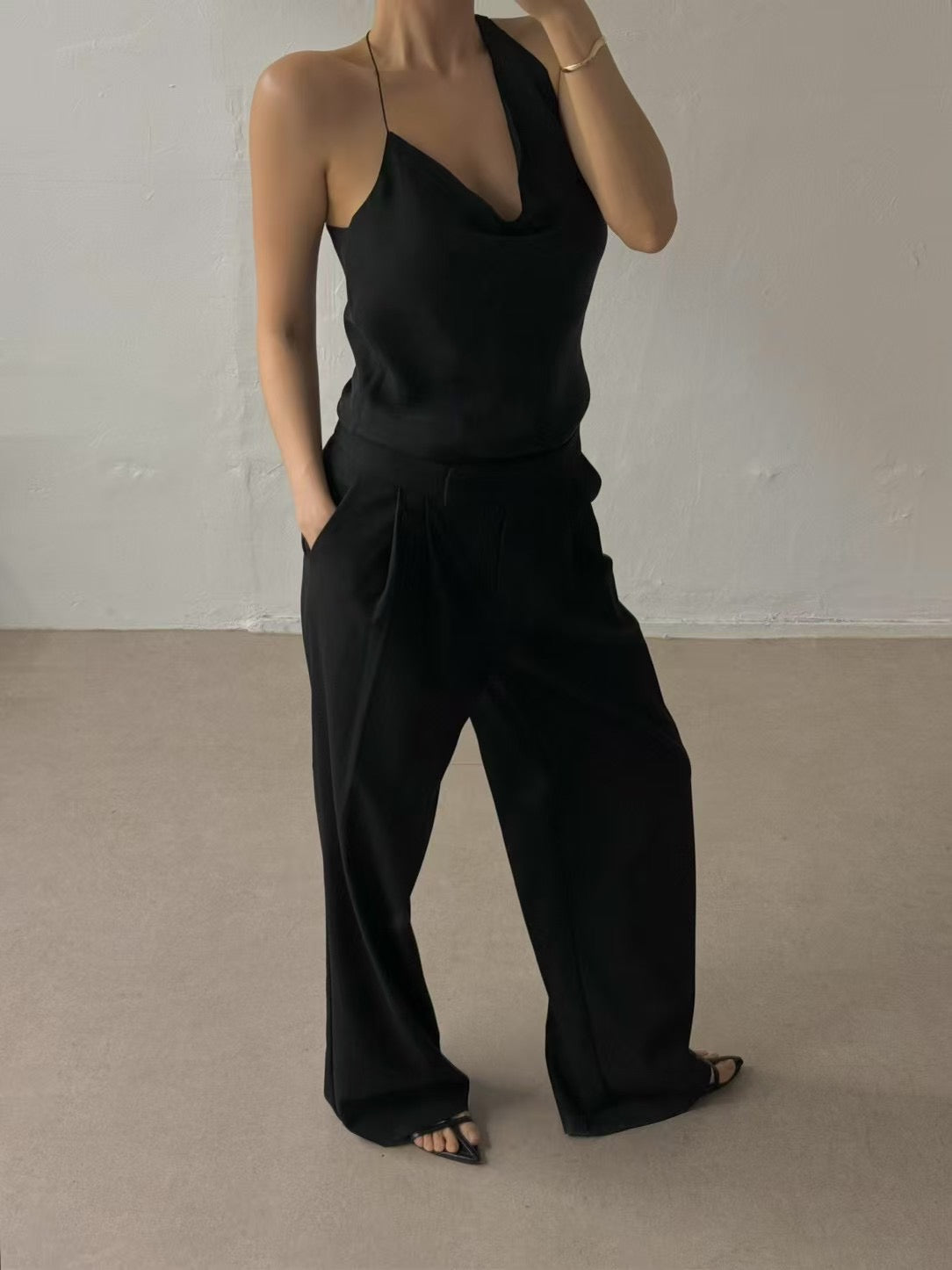 6PO Classy outfit｜06250112 Satin camisole
