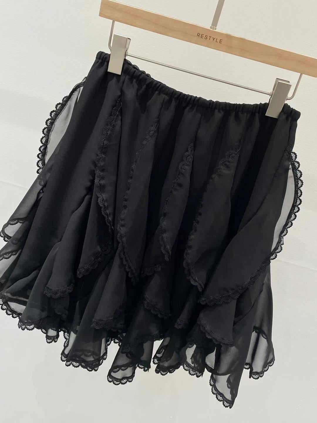 2PO 自留流行款|  0225024 Ruffled Skirt