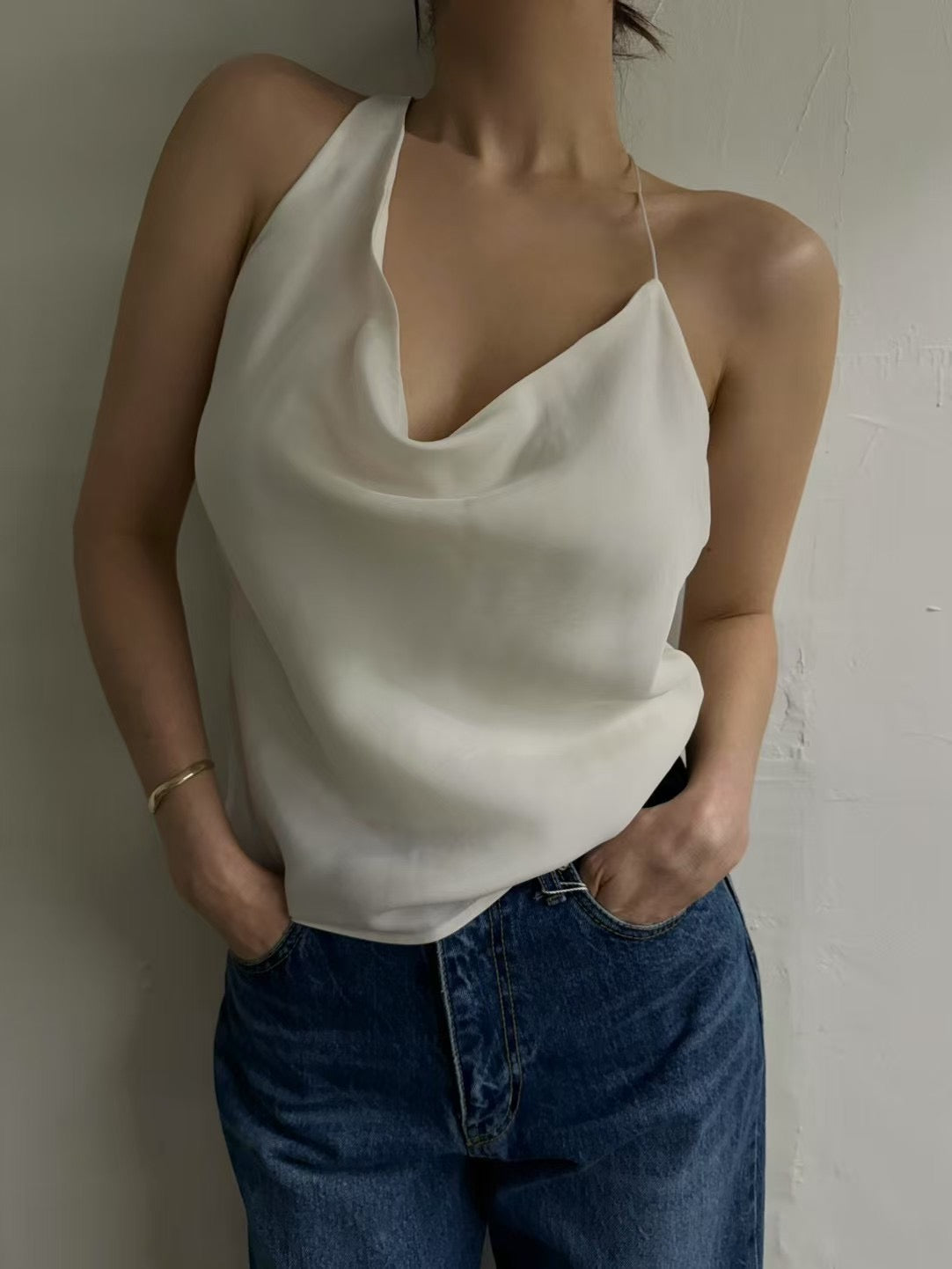 6PO Classy outfit｜06250112 Satin camisole