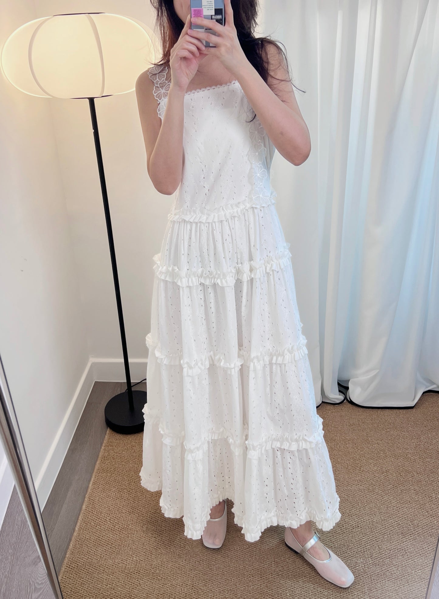 5PO 夏日氛圍 |0525090 Twirl worthy lace dress
