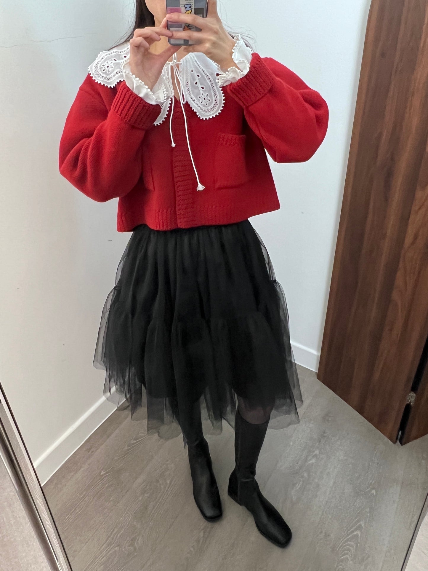 2PO 自留款|  0225016 TuTu midi skirt