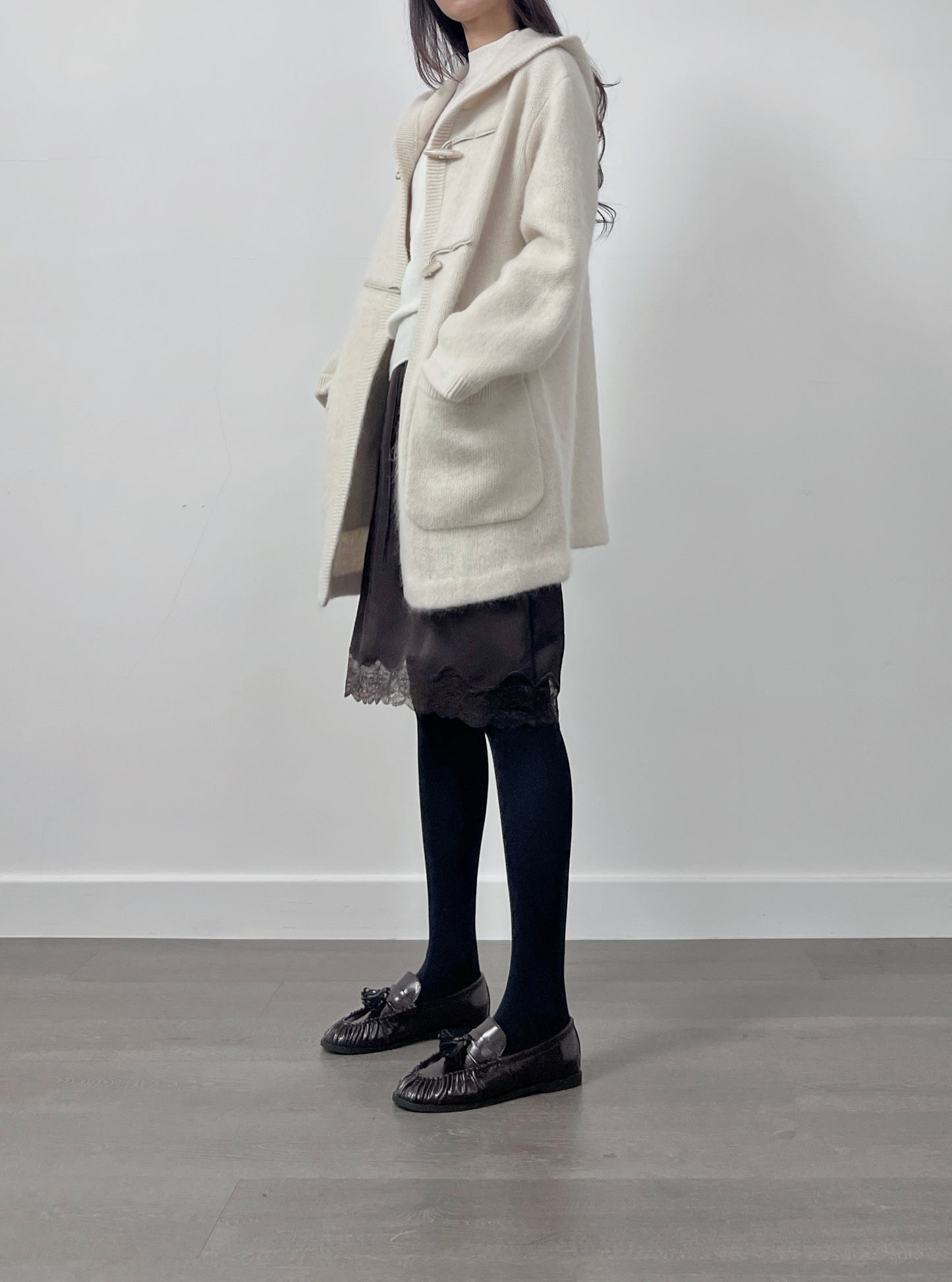 12PO 0120250239 毛毛長cardigan