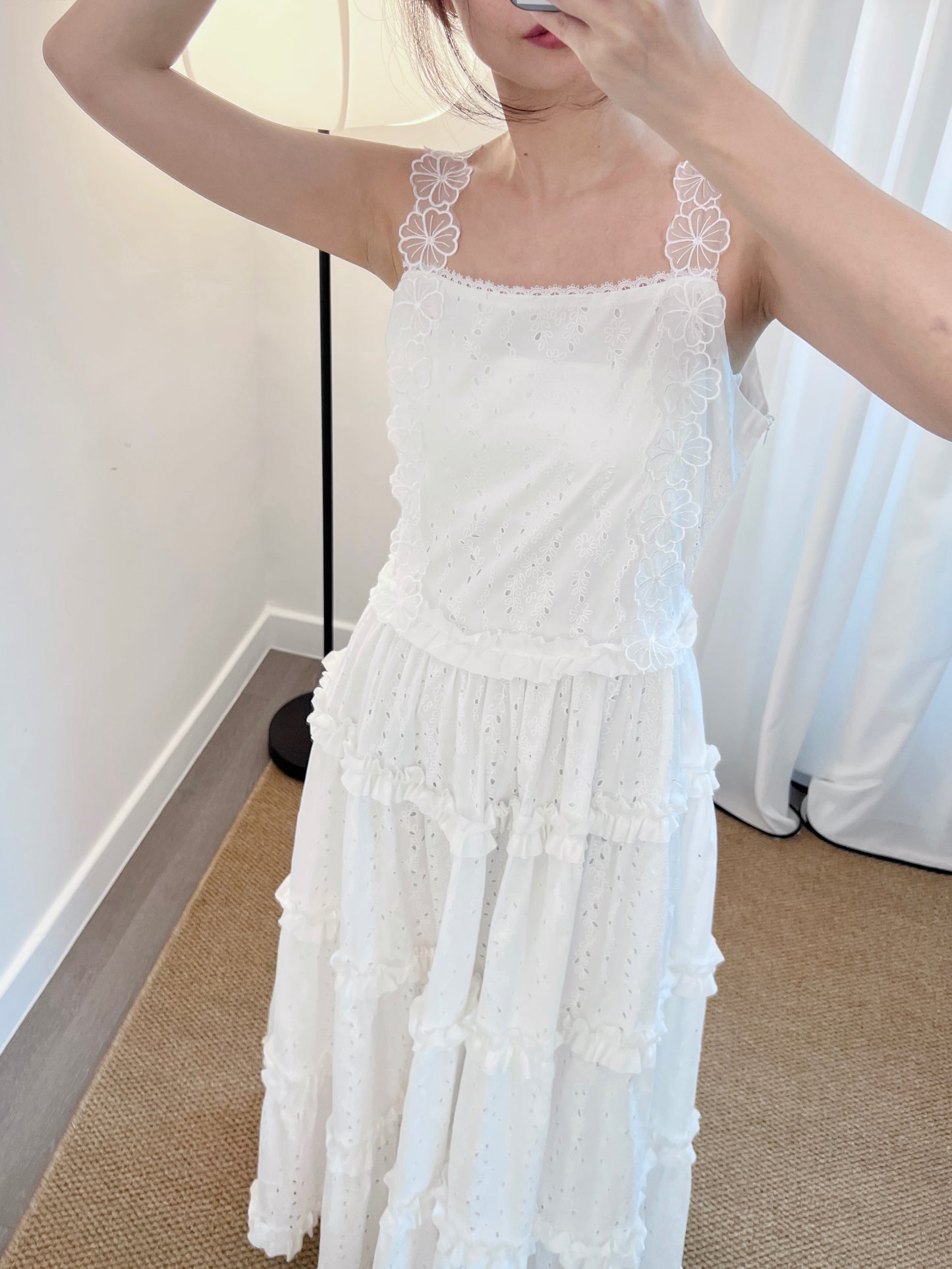 5PO 夏日氛圍 |0525090 Twirl worthy lace dress