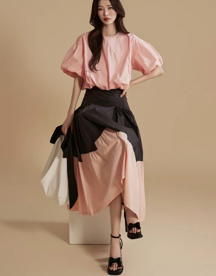 Sold out SoftAttire| 6PO No.9 Cora midi skirt