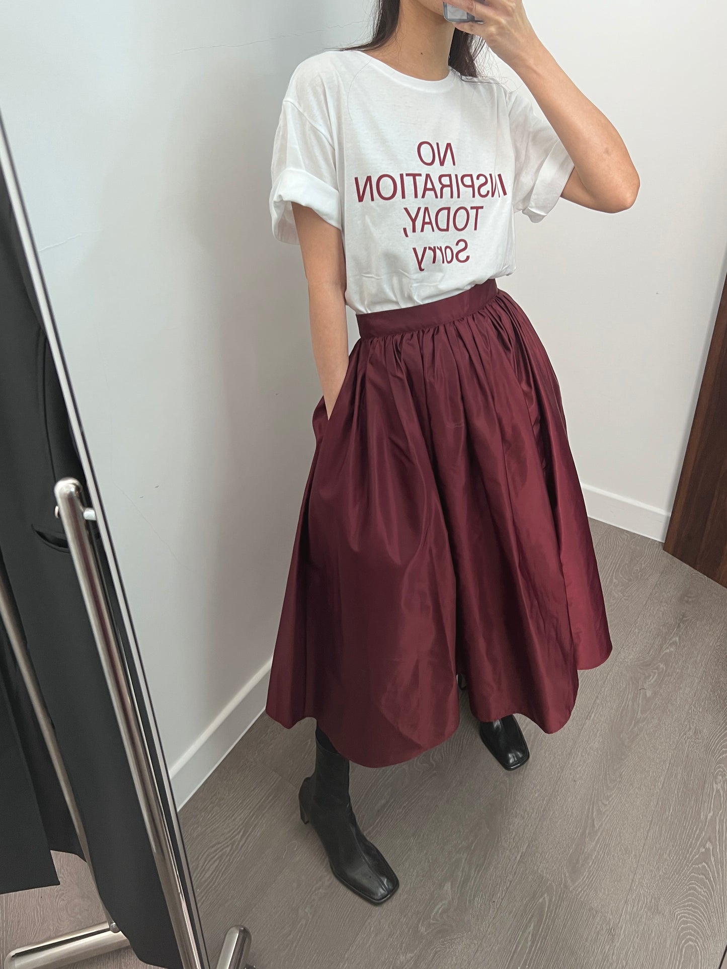 2PO 自留款|  0225017 Audrey midi skirt