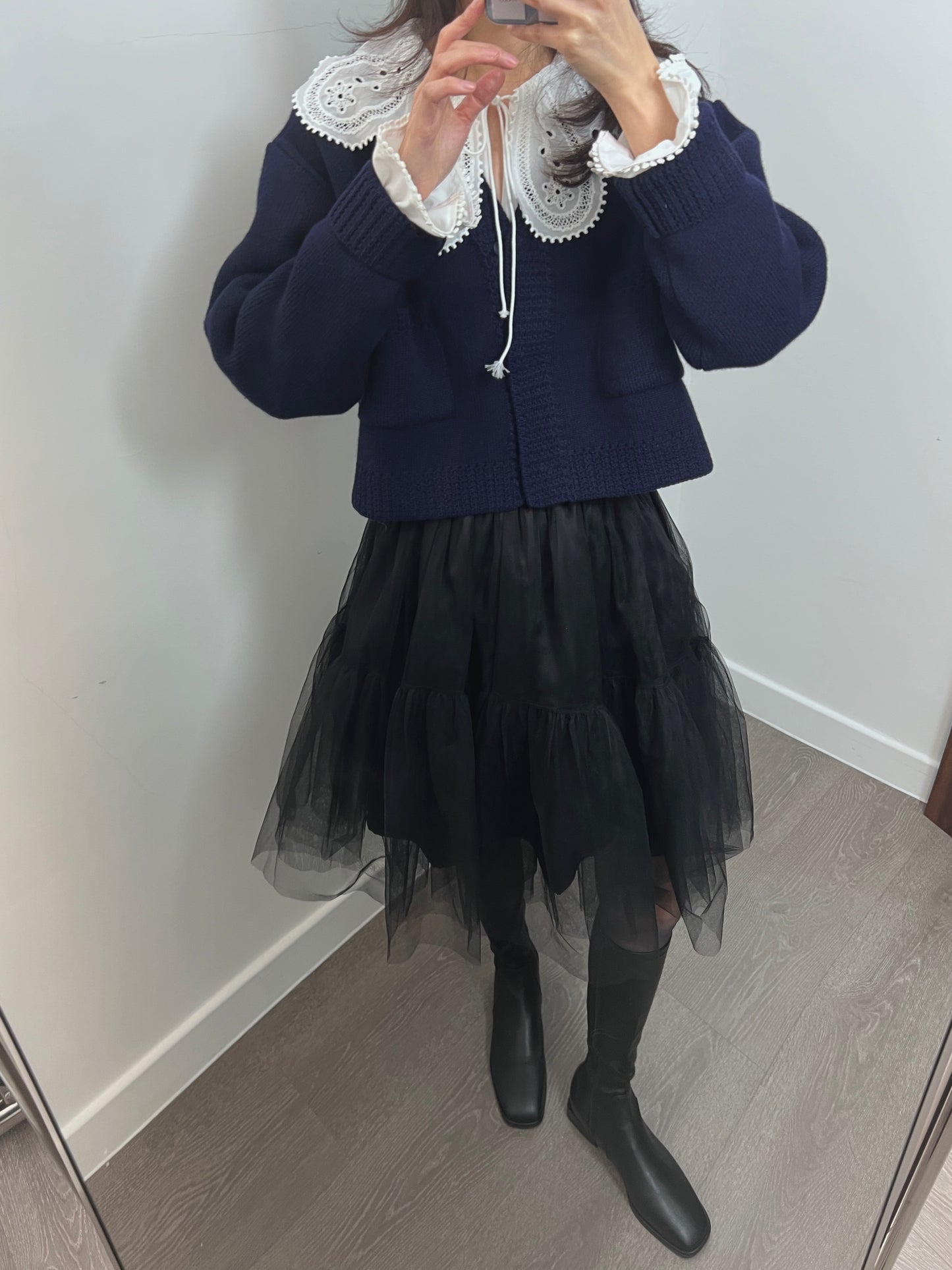 2PO 自留款|  0225016 TuTu midi skirt