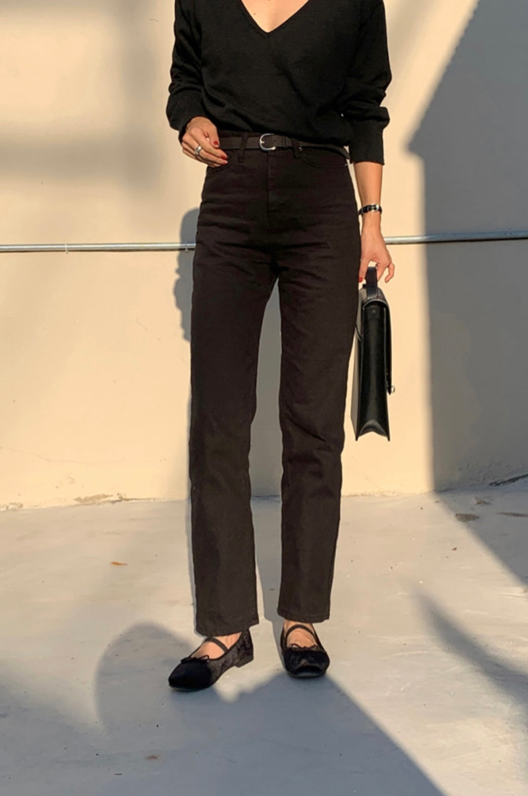 Sold out 12月Special price Black jeans