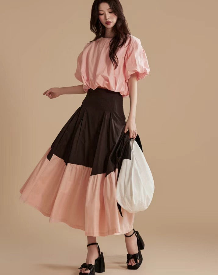 Sold out SoftAttire| 6PO No.9 Cora midi skirt