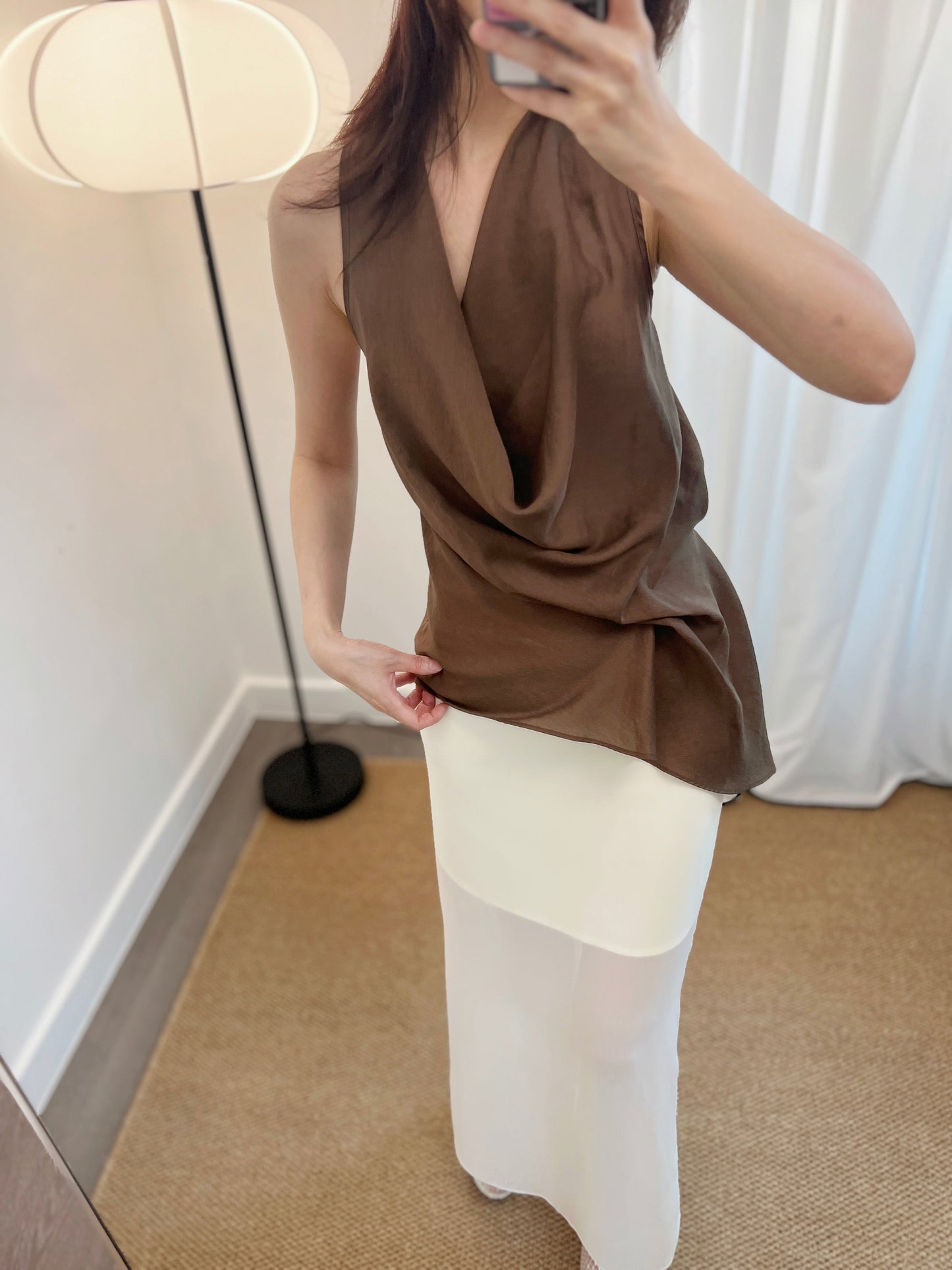 5PO 自留超靚 |0525094   Asymmetrical twist top