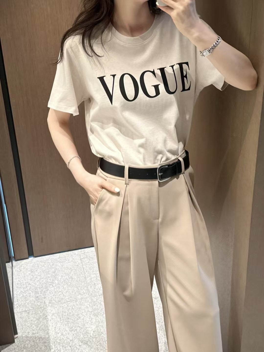 6PO 自留款 ｜06250126 Vogue Tee（ 挻身不薄透）