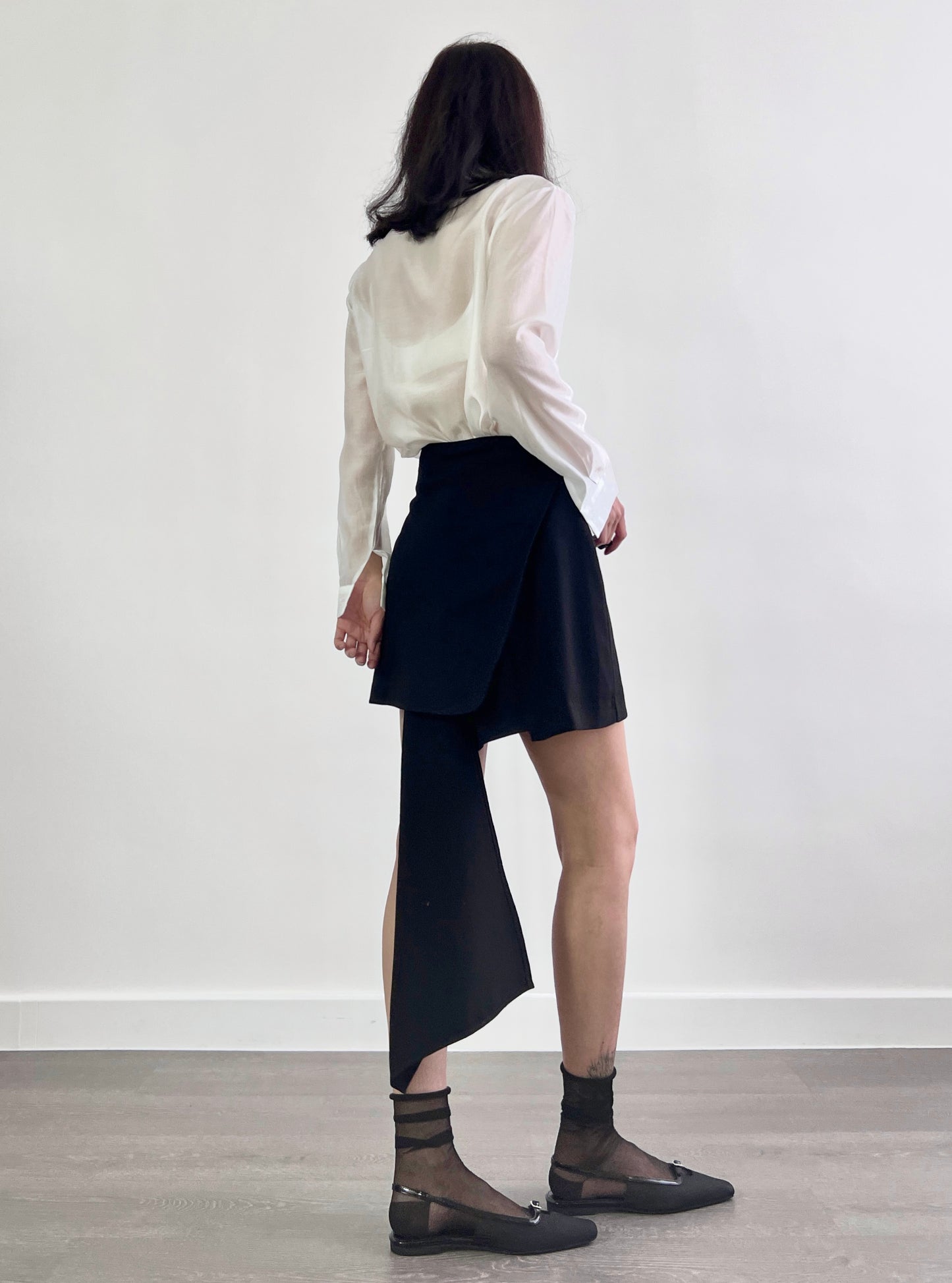 Sold out 24 Spring Calssy See through shirt ( with tie)