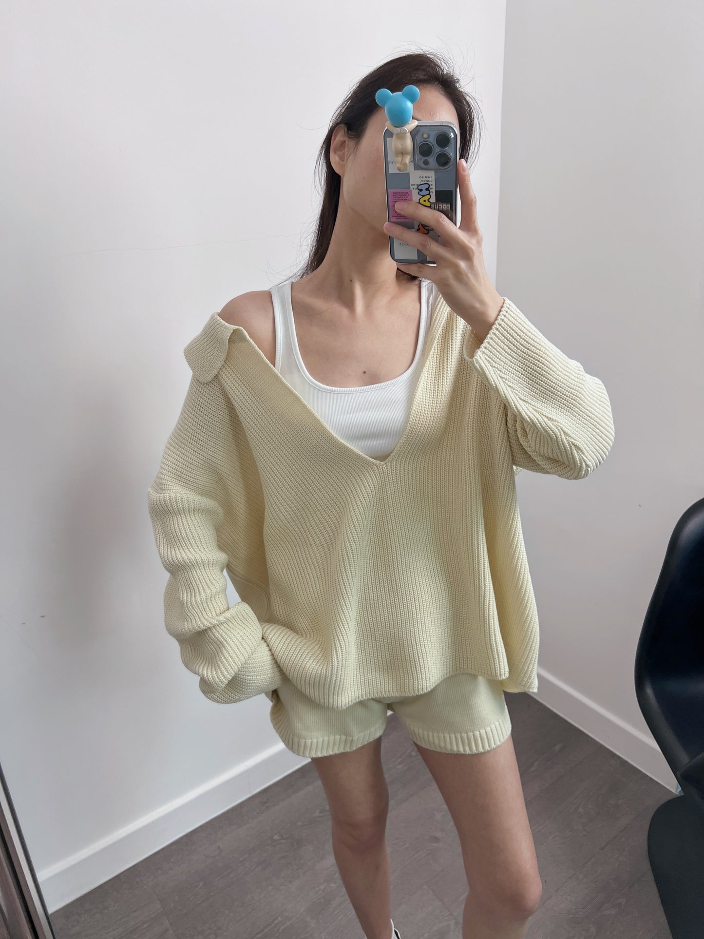 3 PO Hot pick｜0325033 effortlessly chic knit set