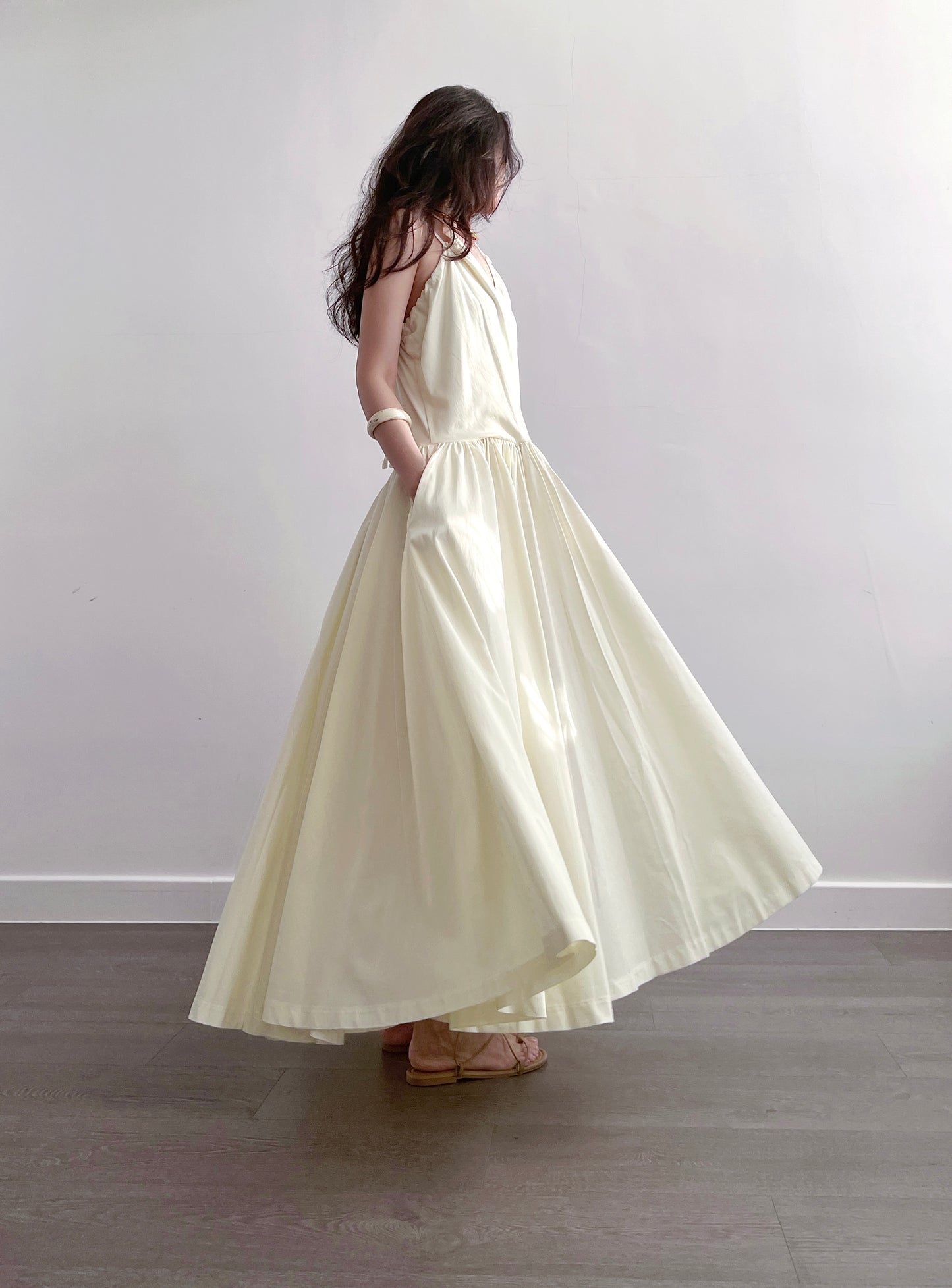 7PO 高質款 | 07250133 超大裙擺maxi dress