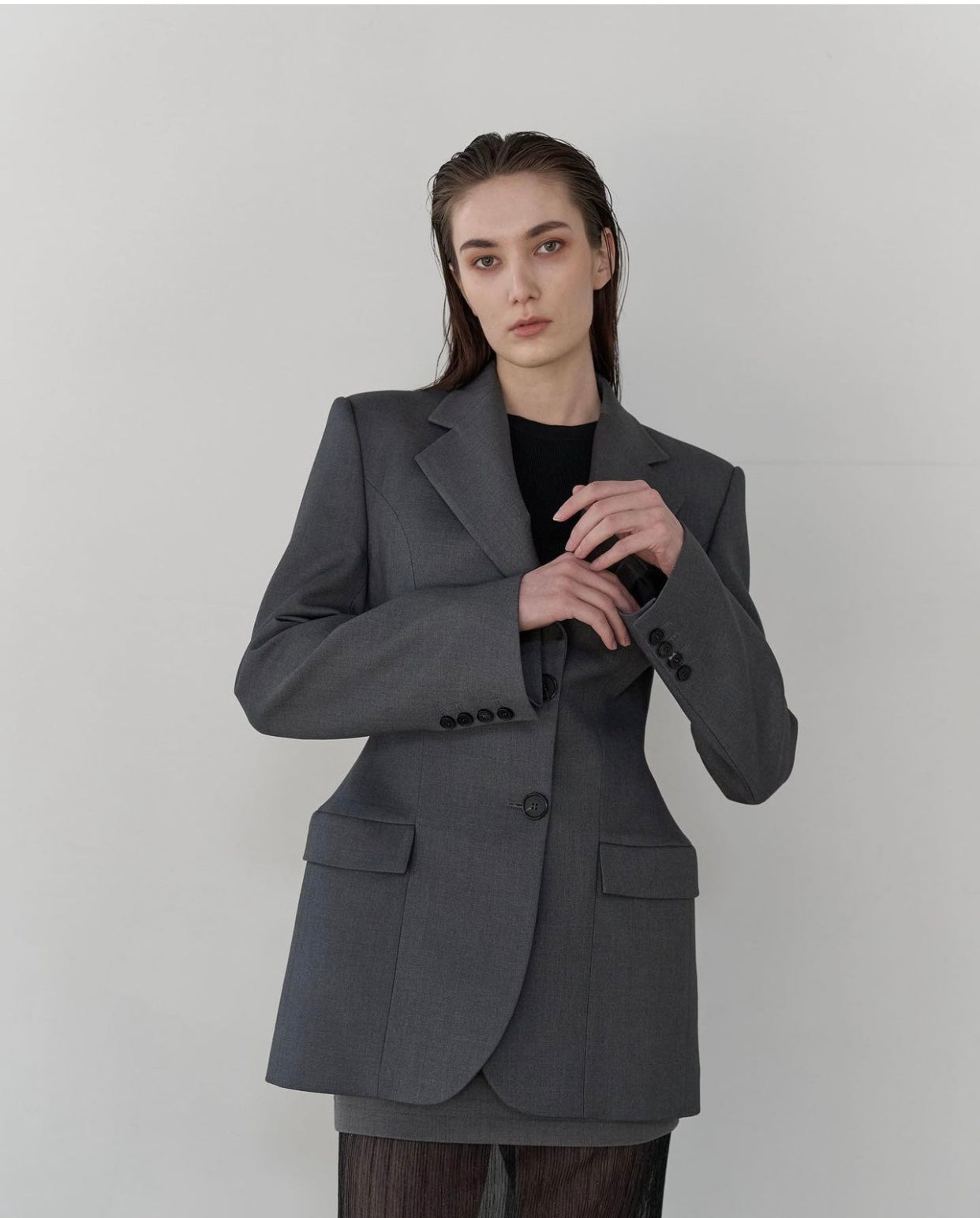 復活款 9月PO No.15 高質意大利布料wool+Silk 修腰西裝