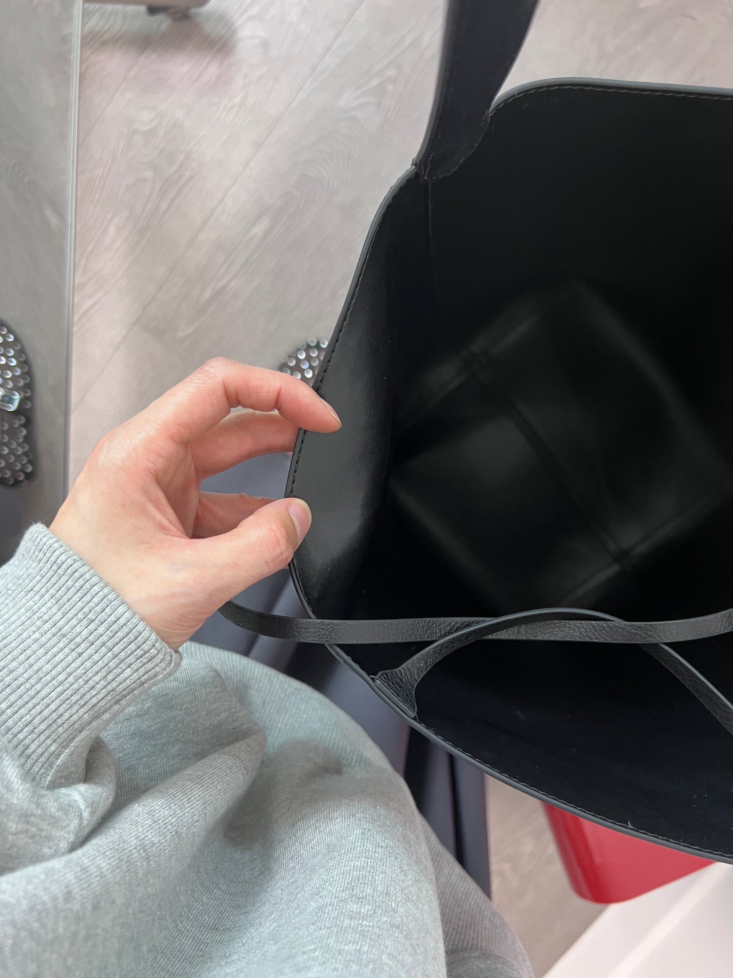 3PO|  BAG006  leather bucket bag