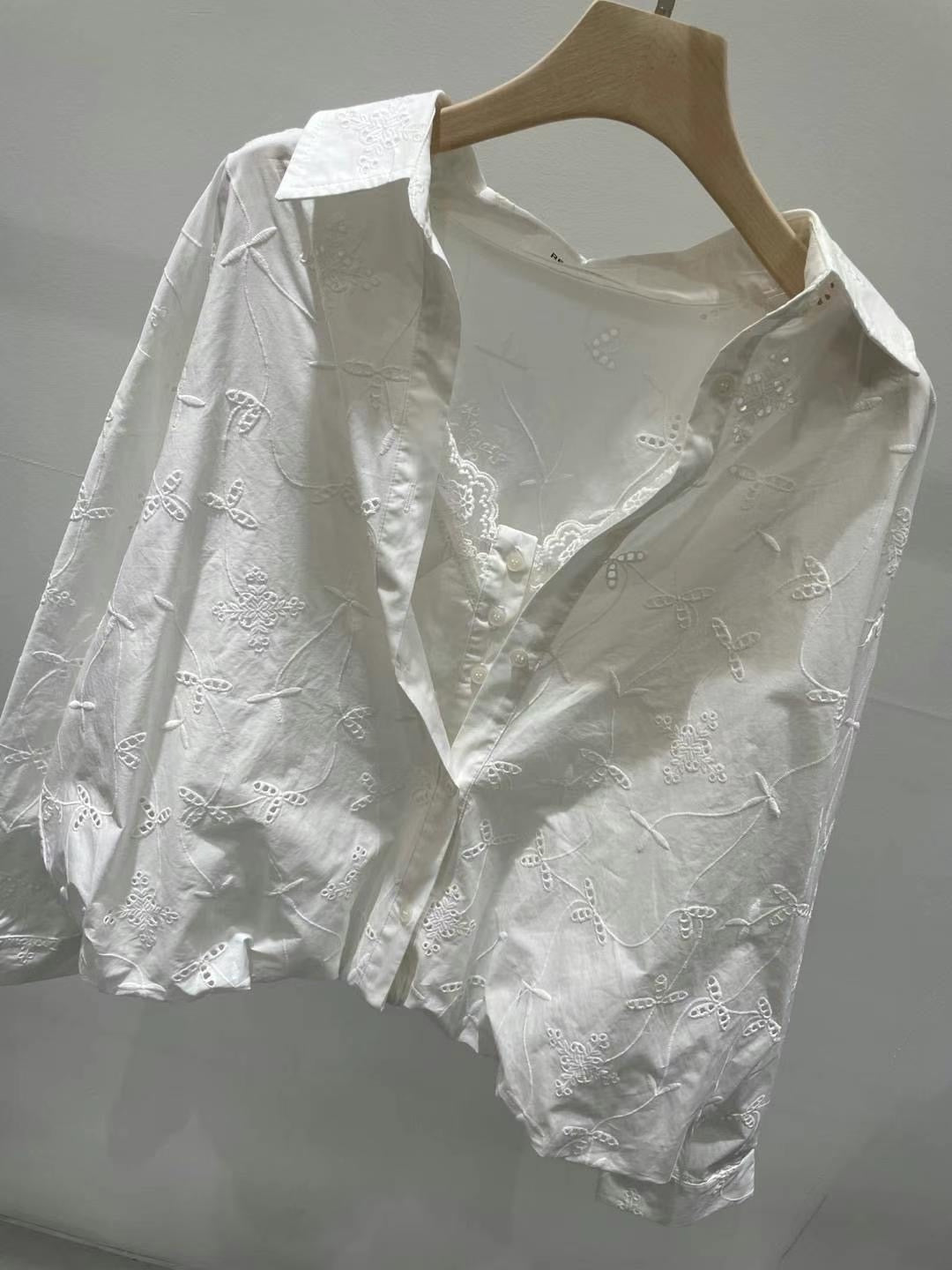 2PO boho chic|  0225025 lace 假2件blouse
