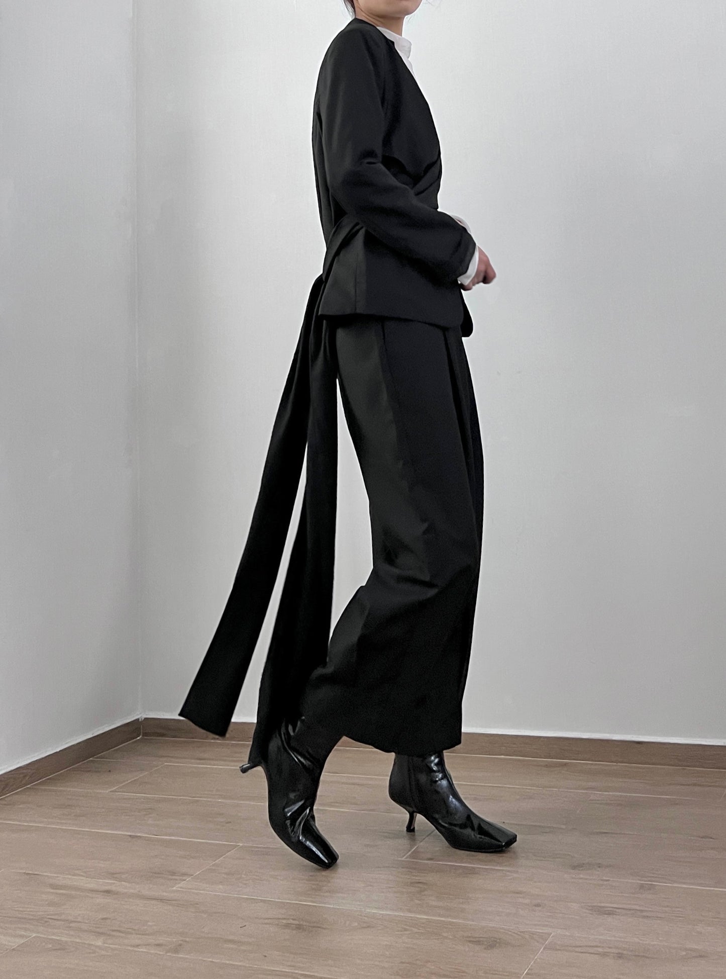 立秋PO No.3 Tie front Blazer