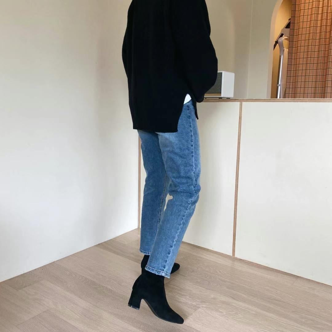 Sold out ✖️51 韓國熱賣經典款｜真皮（牛皮）貼腳型小短靴 / 5cm , 3cm