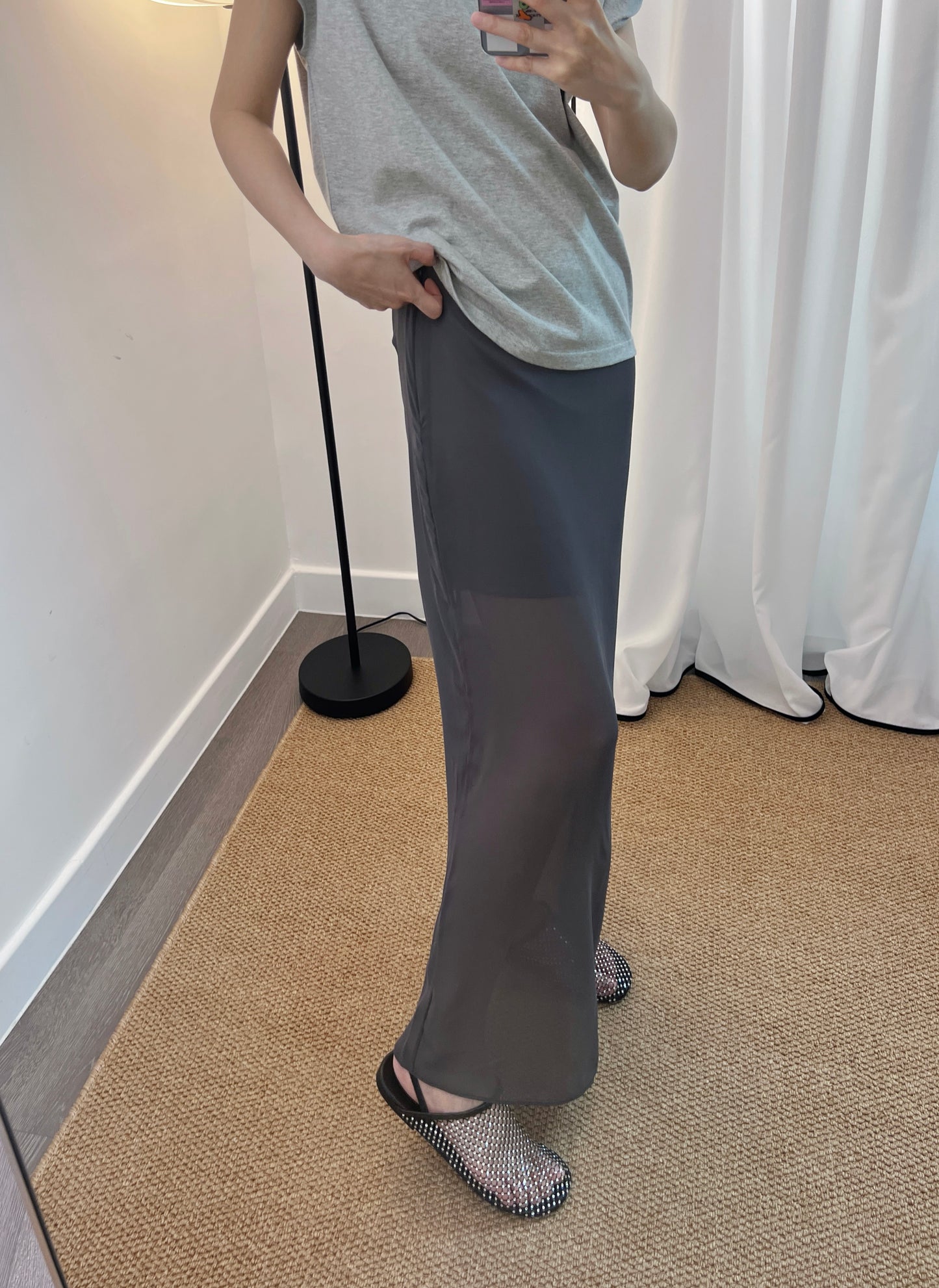 5PO 自留推介 |0525092 Chiffon dreams straight out skirt