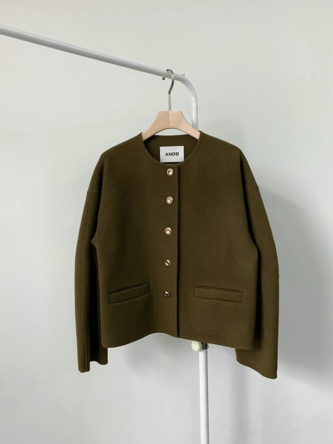 Sold out ✖️9月PO No.2 Handmade 羊絨外套