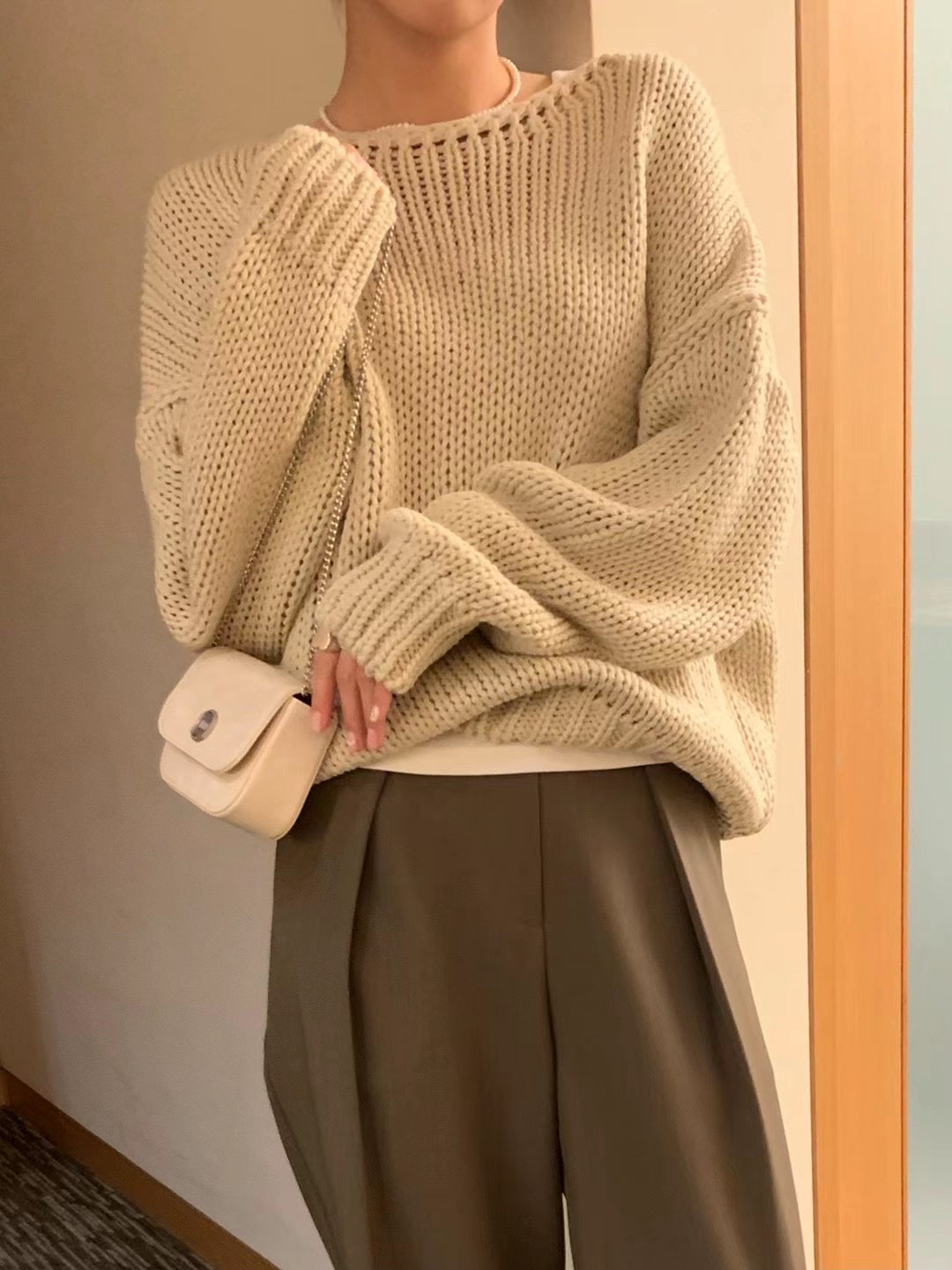 Sold out ✖️9月PO No.1 隨性寛鬆版￼針織