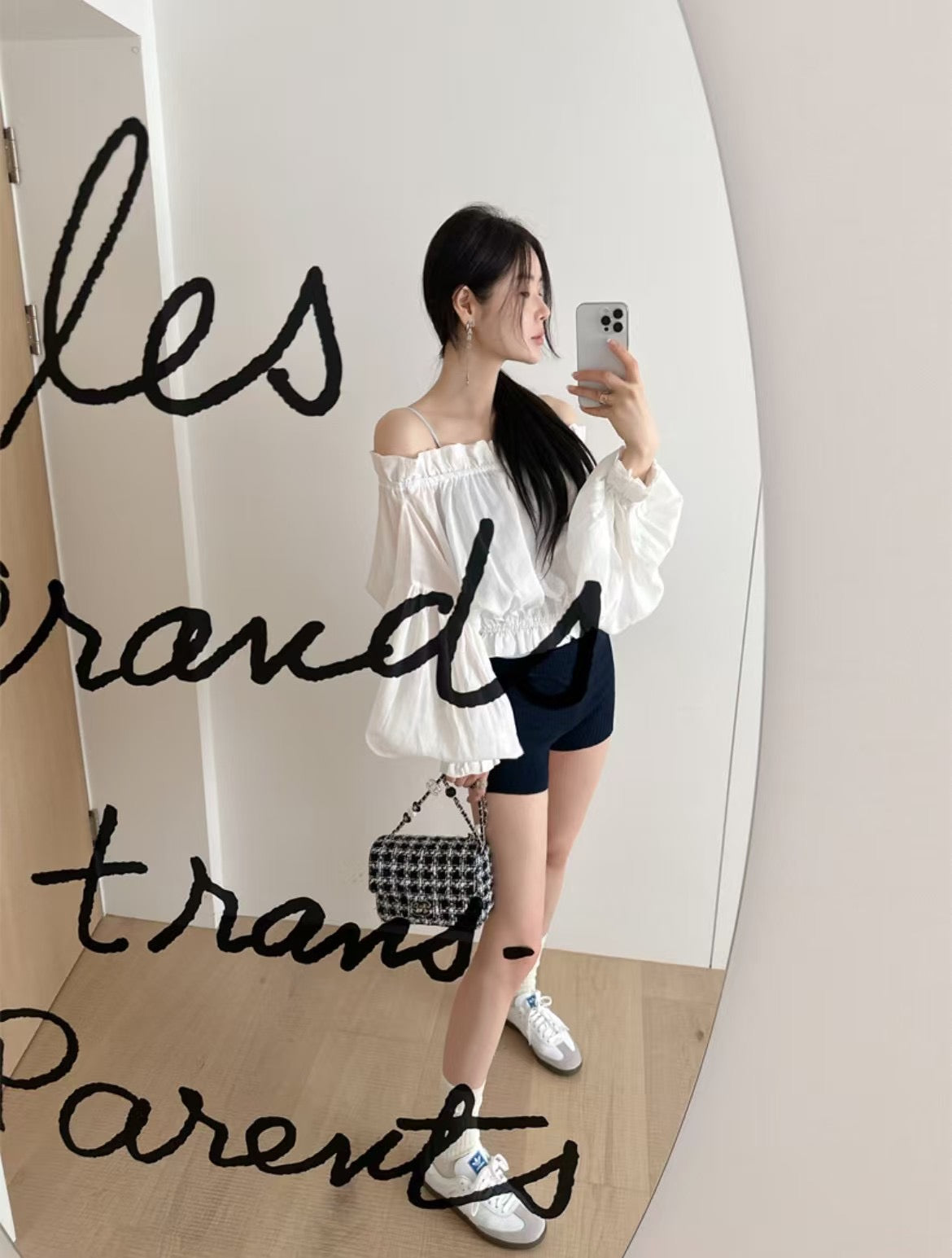5PO 漂亮🤍美感款|0525081 One shoulder blouse