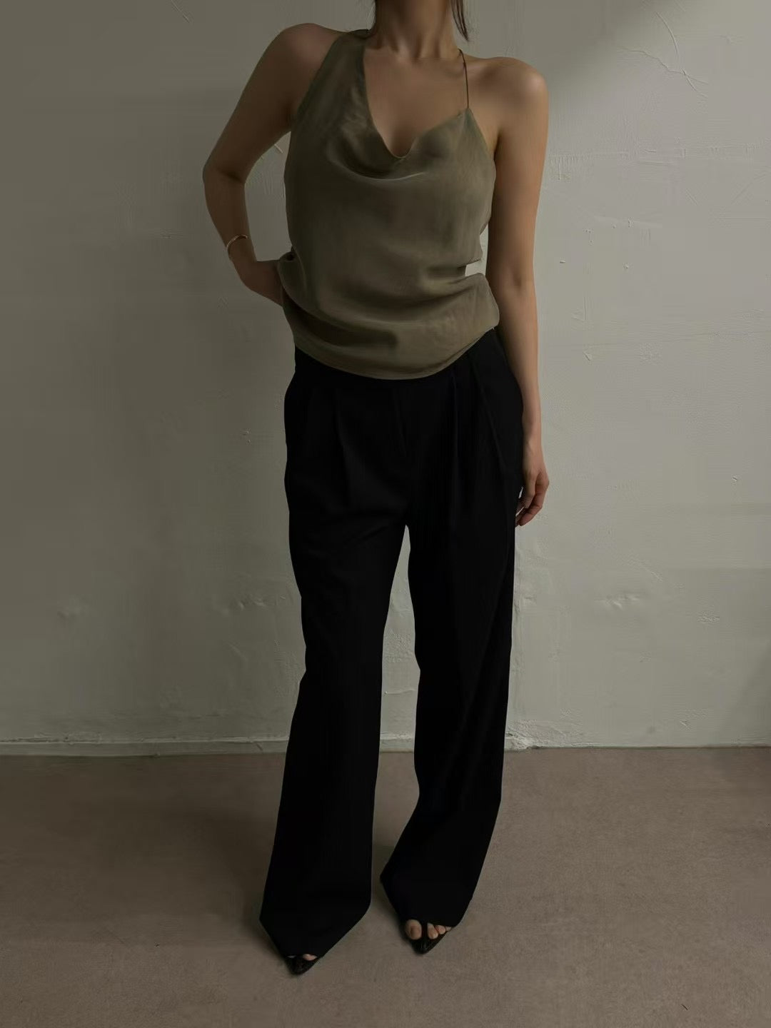 6PO Classy outfit｜06250112 Satin camisole