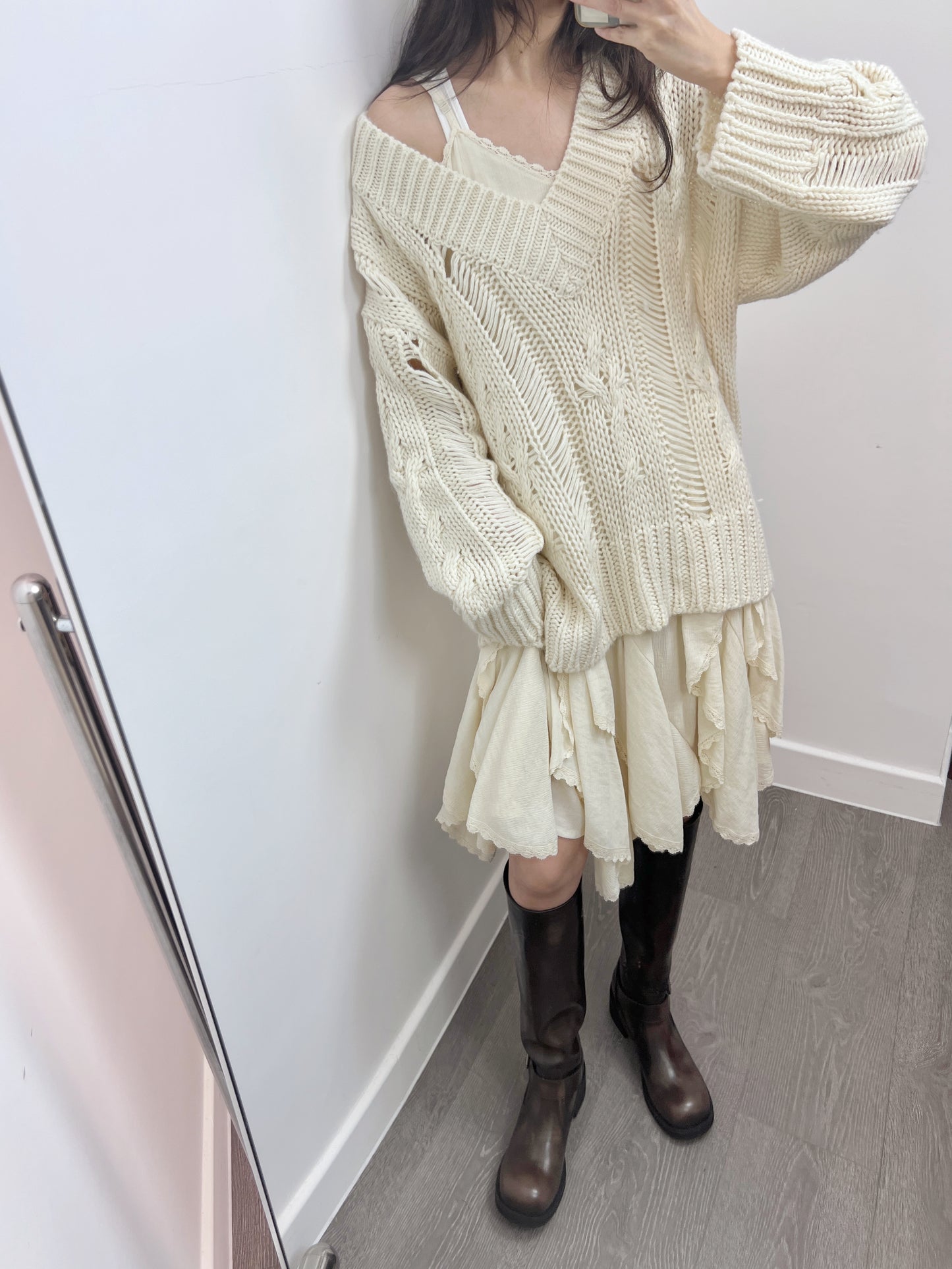 11 PO 大熱流行款| 1124101 Ruffled dress